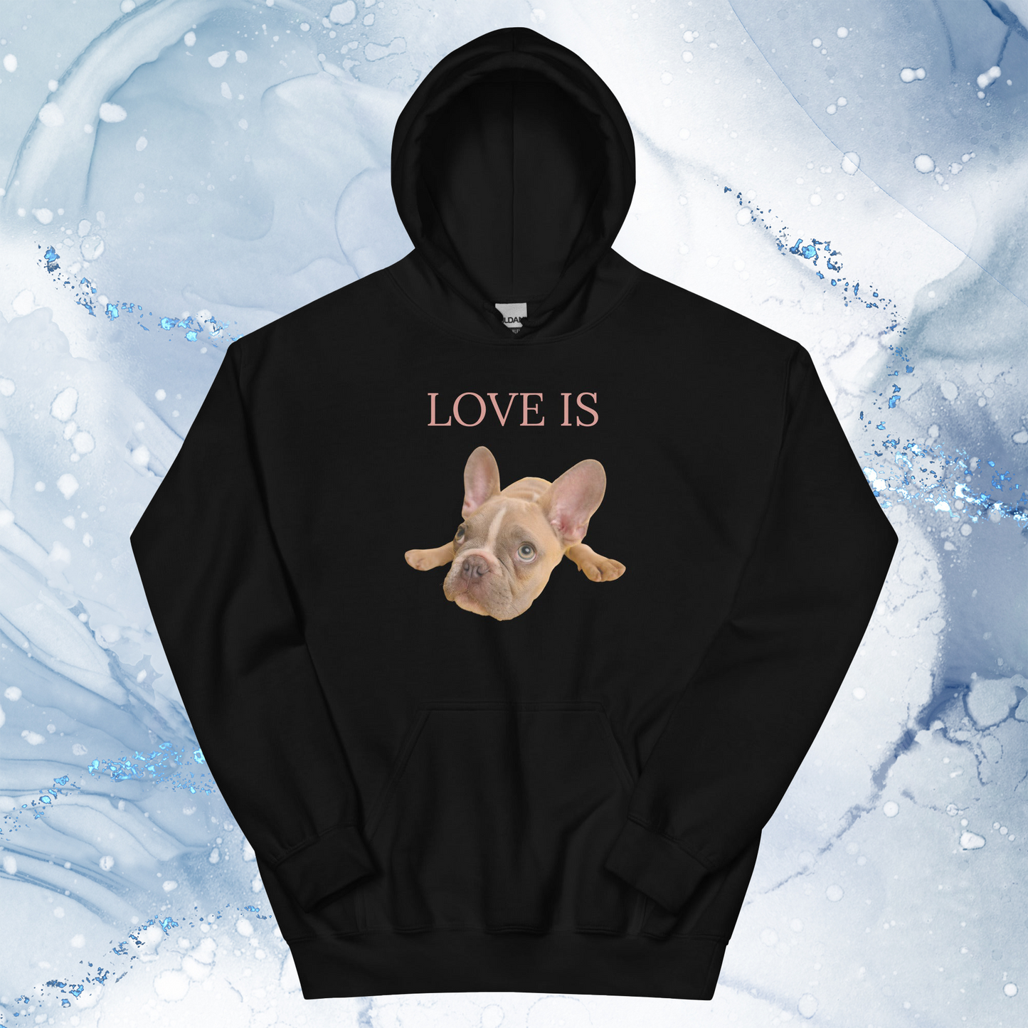 Love Is Hoodie for Men Gift For Women and Dog Lover