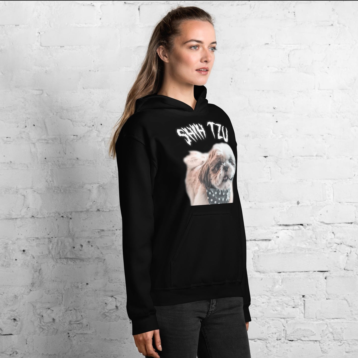 White Hell Hoodie for Men Gift For Women and Dog Lover