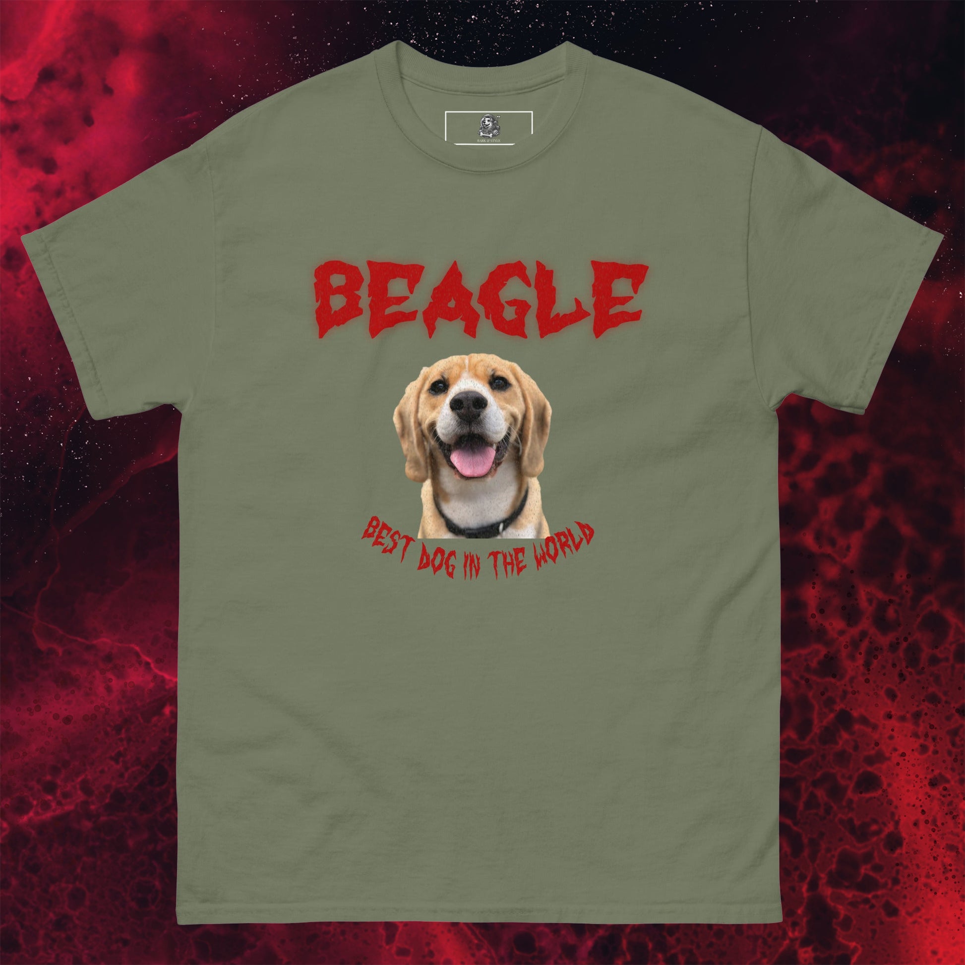 Red Hell T-Shirt for Men Gift For Women and Dog Lover