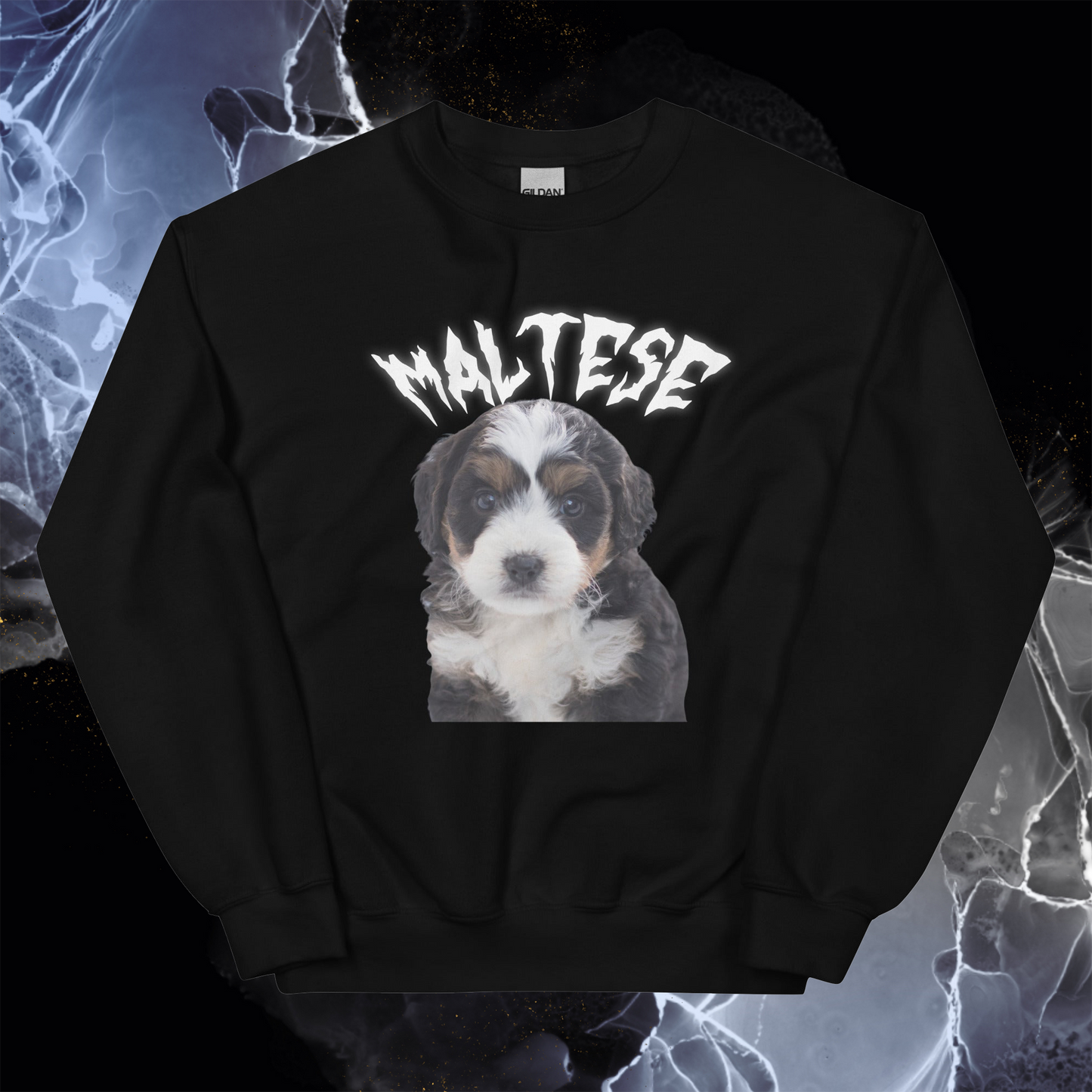 White Hell Sweatshirt for Men Gift For Women and Dog Lover