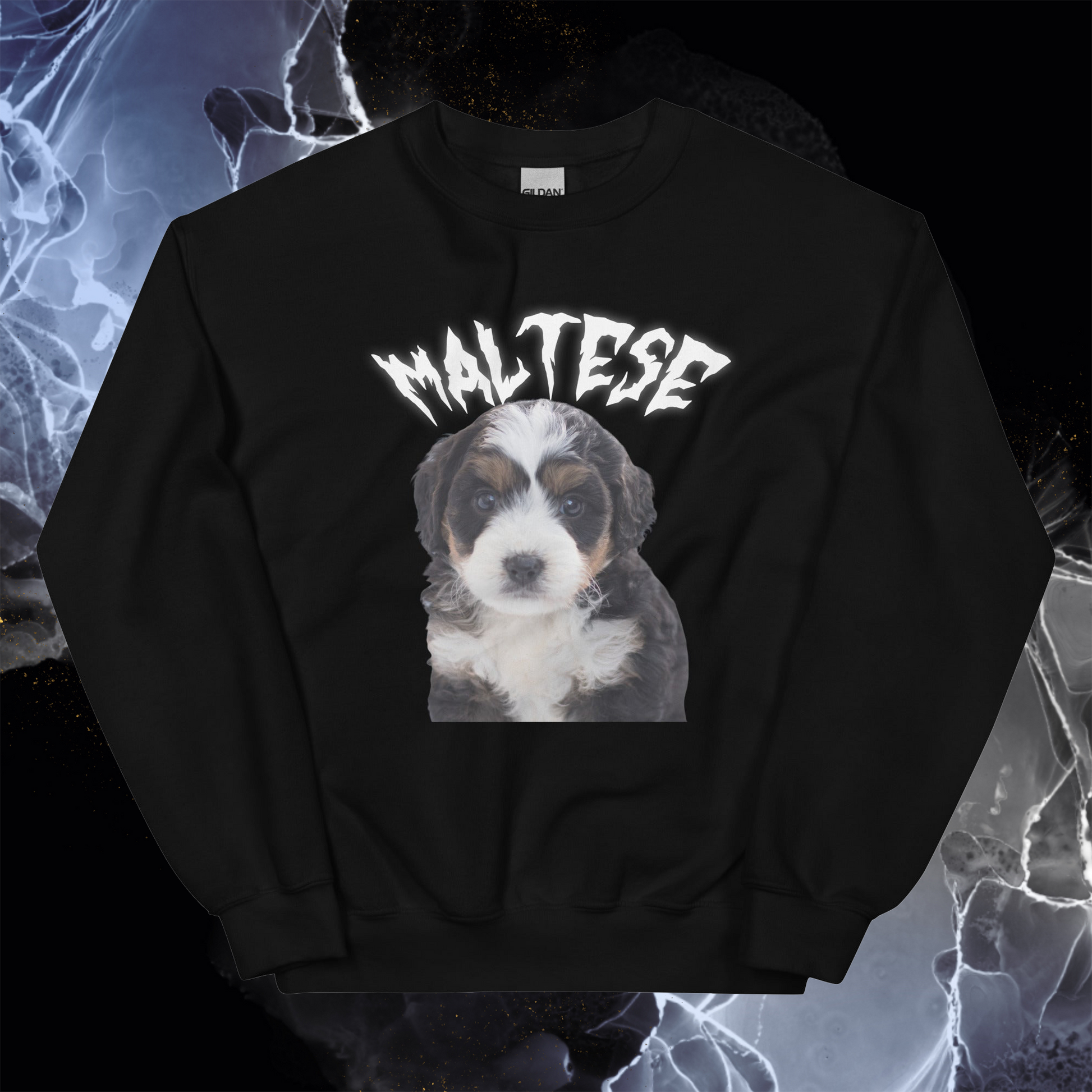 White Hell Sweatshirt for Men Gift For Women and Dog Lover