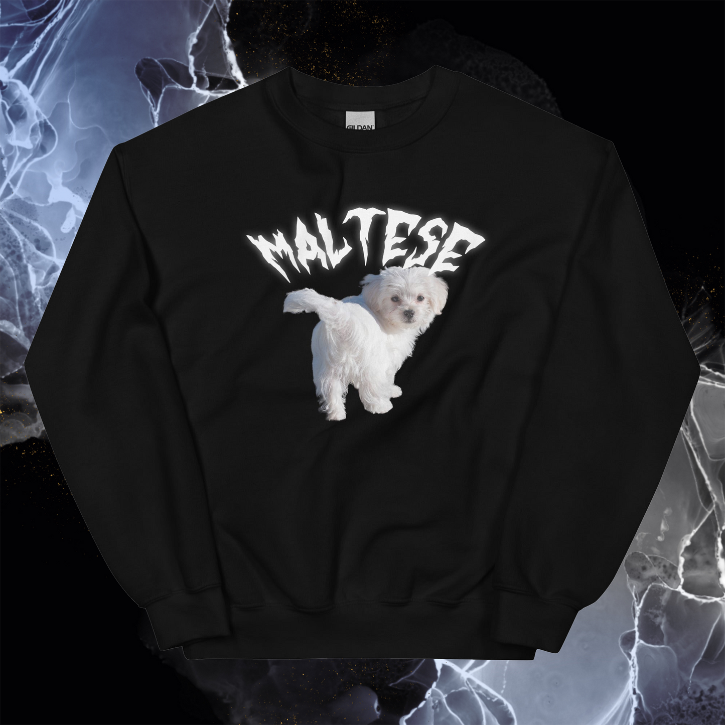 White Hell Sweatshirt for Men Gift For Women and Dog Lover