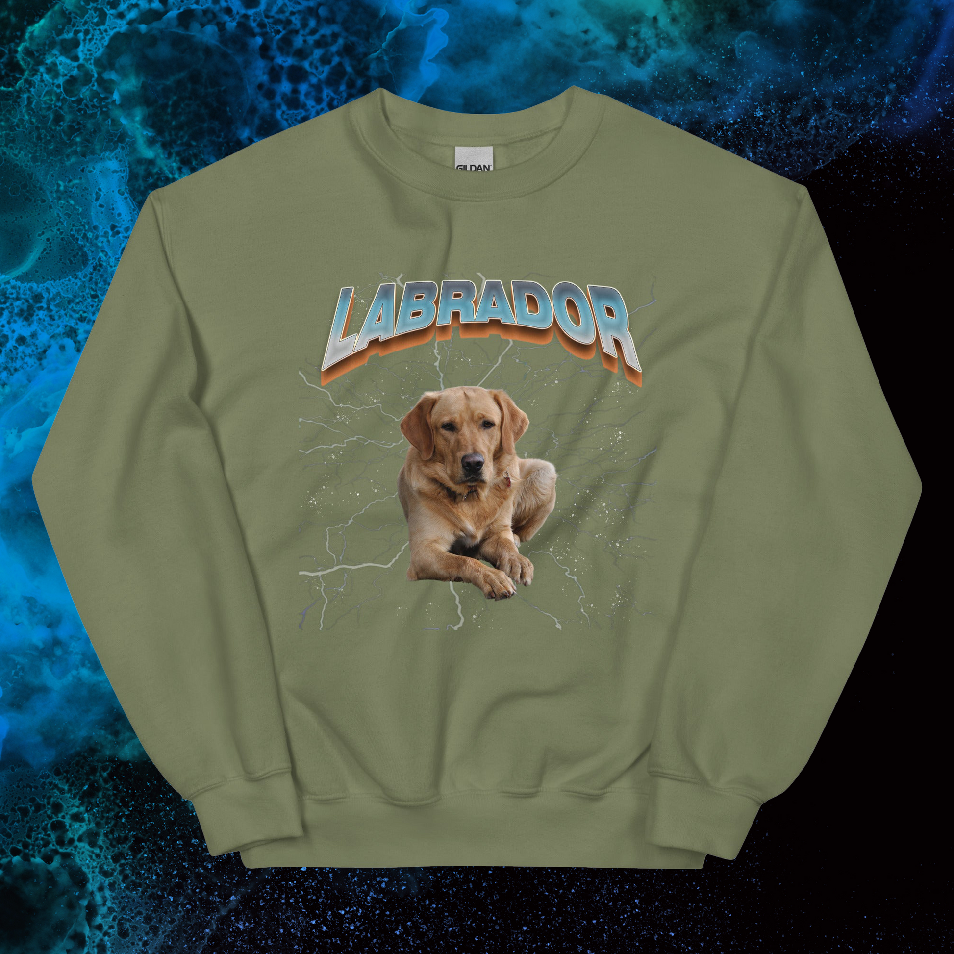 Lightning Sweatshirt for Men Gift For Women and Dog Lover