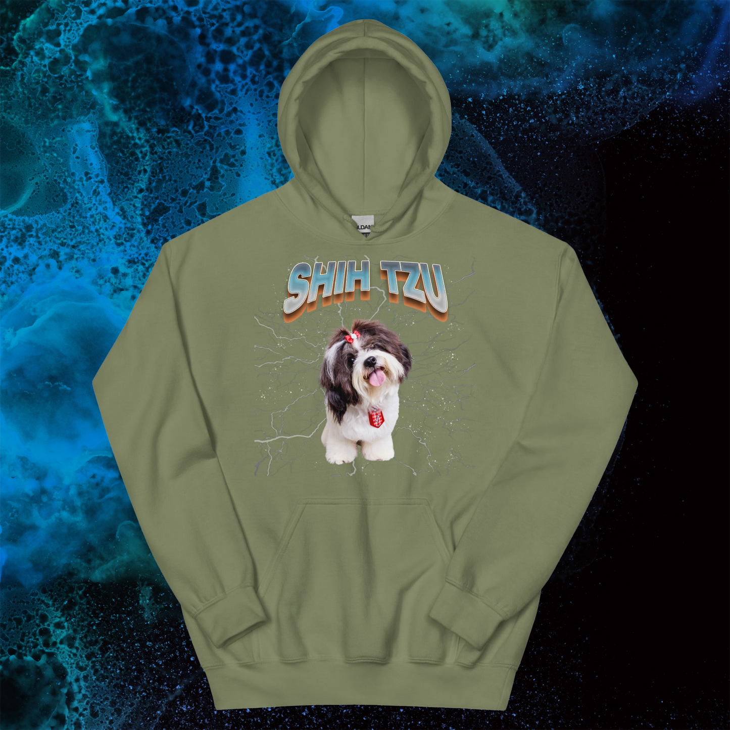 Lightning Hoodie for Men Gift For Women and Dog Lover