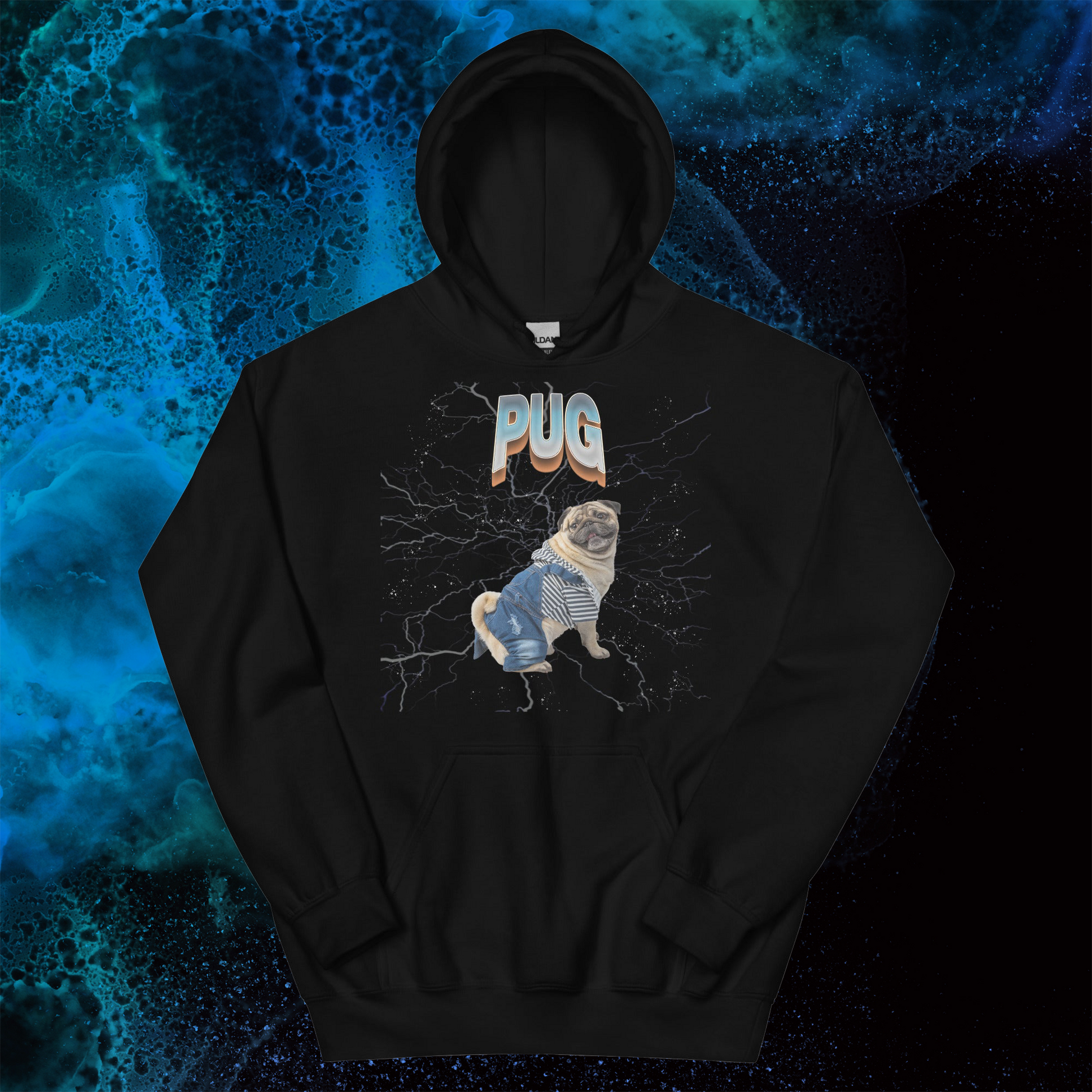 Lightning Hoodie for Men Gift For Women and Dog Lover