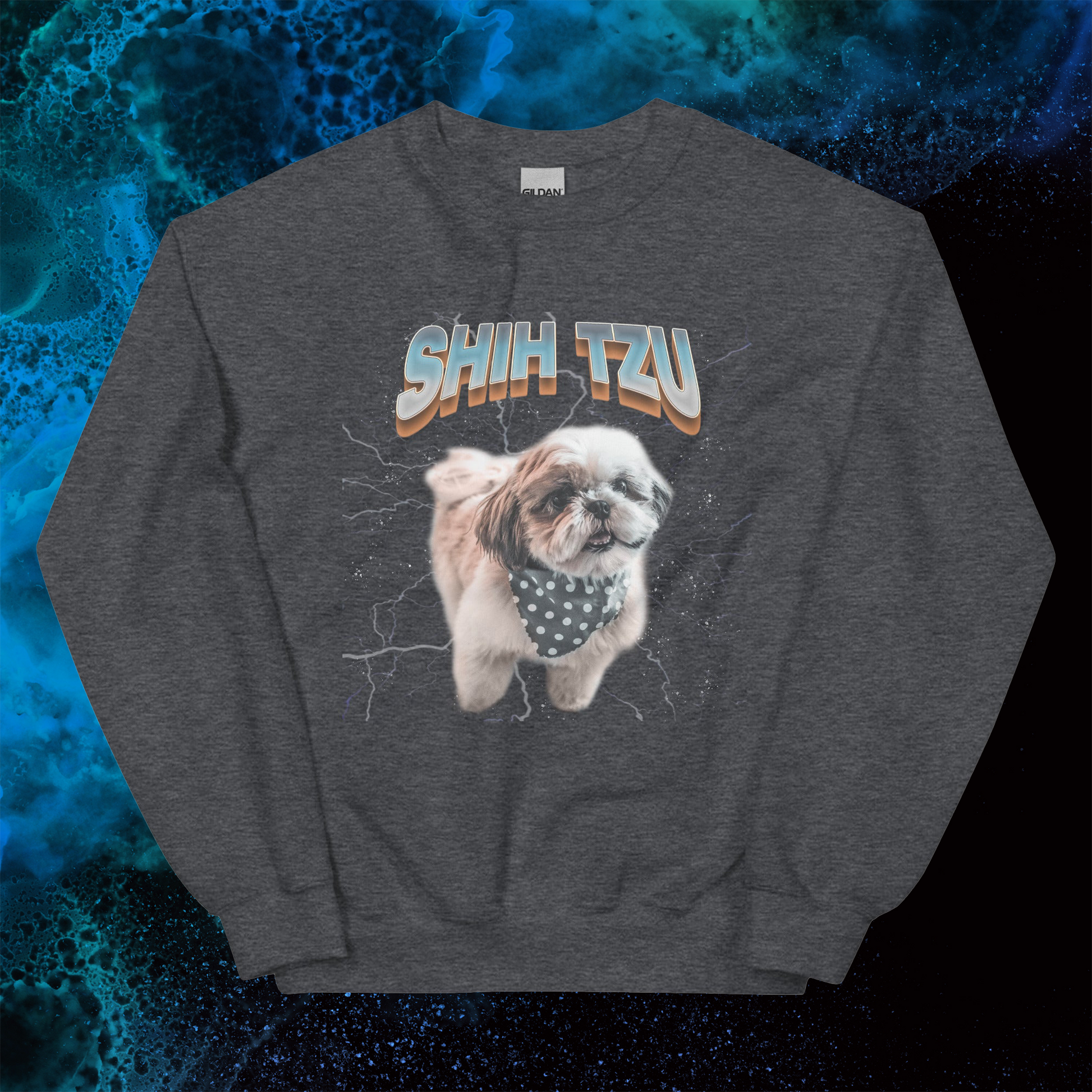 Lightning Sweatshirt for Men Gift For Women and Dog Lover