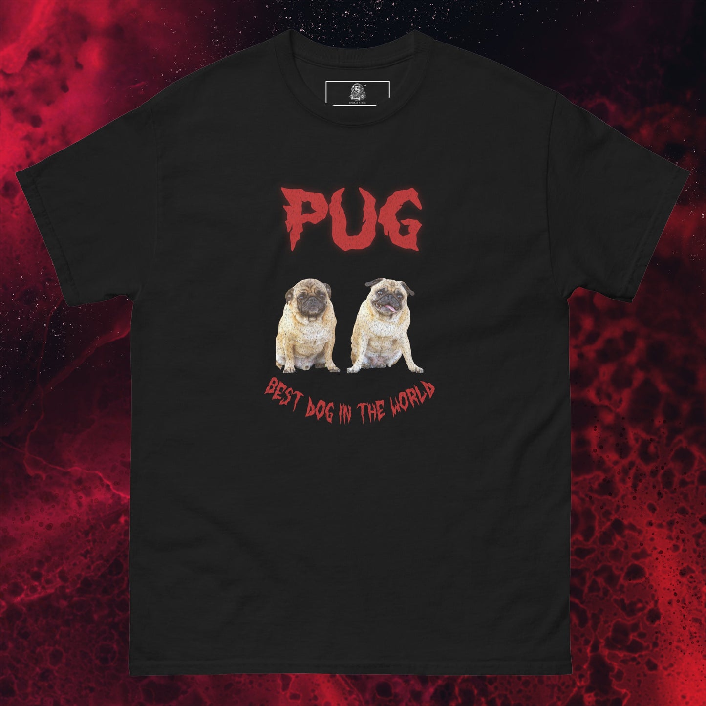 Red Hell T-Shirt for Men Gift For Women and Dog Lover