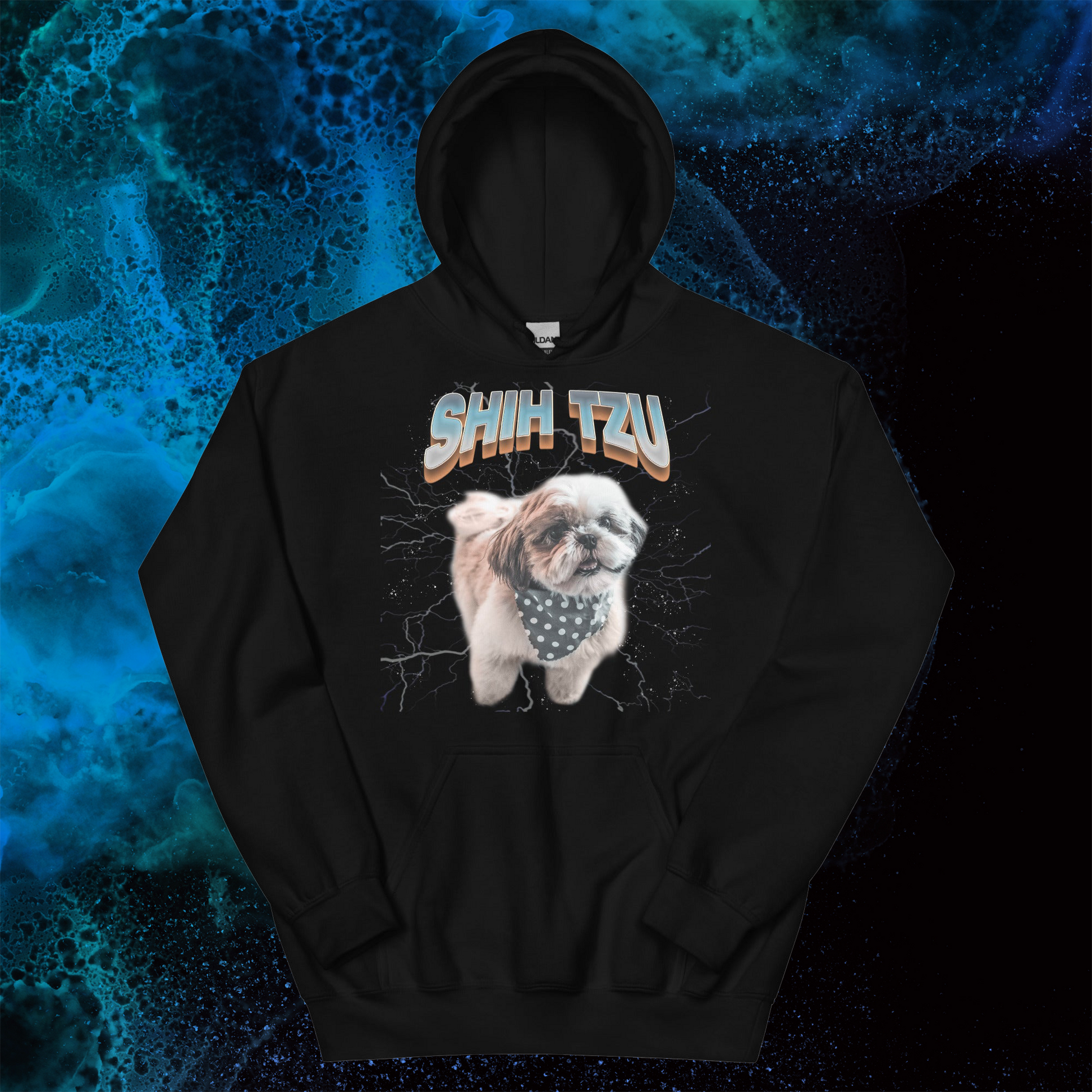 Lightning Hoodie for Men Gift For Women and Dog Lover