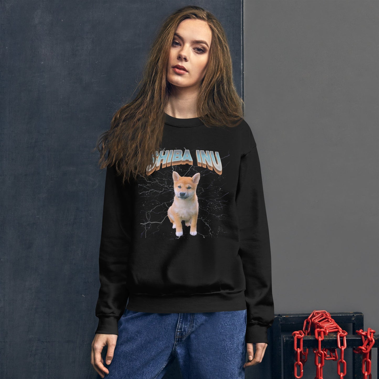 Lightning Sweatshirt for Men Gift For Women and Dog Lover