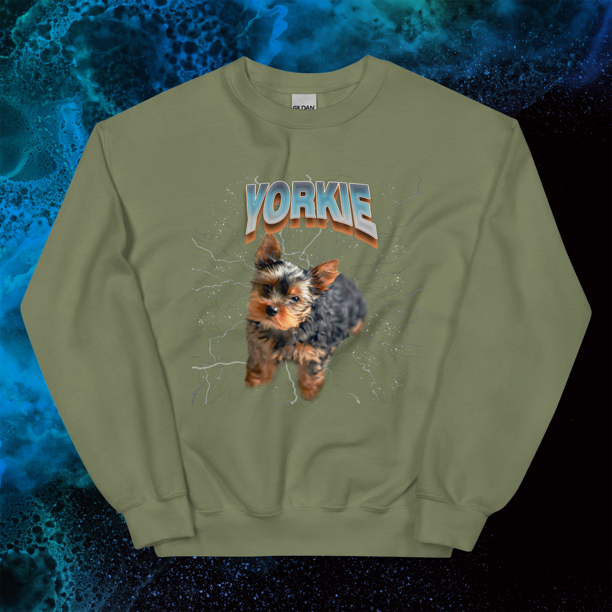 Lightning Sweatshirt for Men Gift For Women and Dog Lover