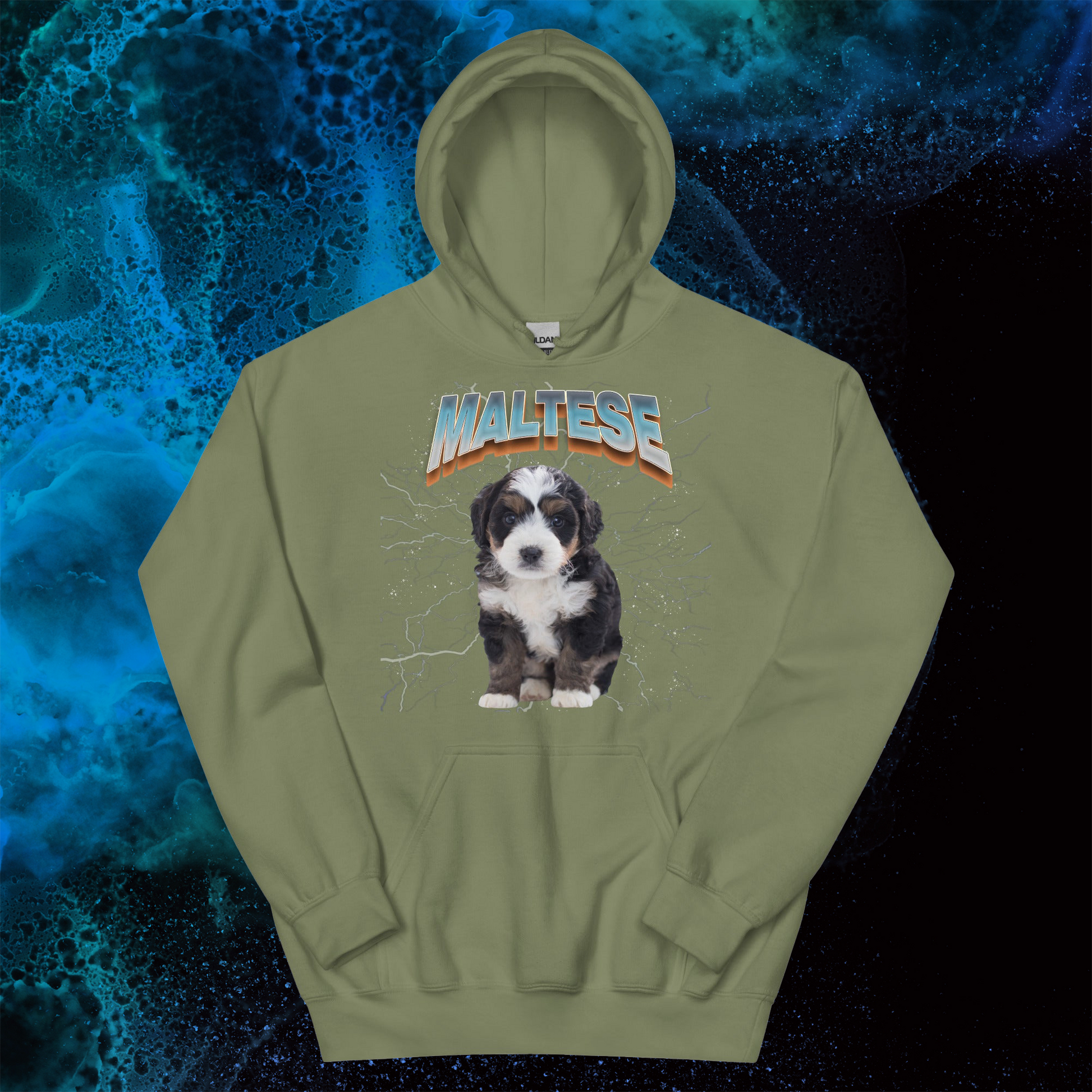 Lightning Hoodie for Men Gift For Women and Dog Lover