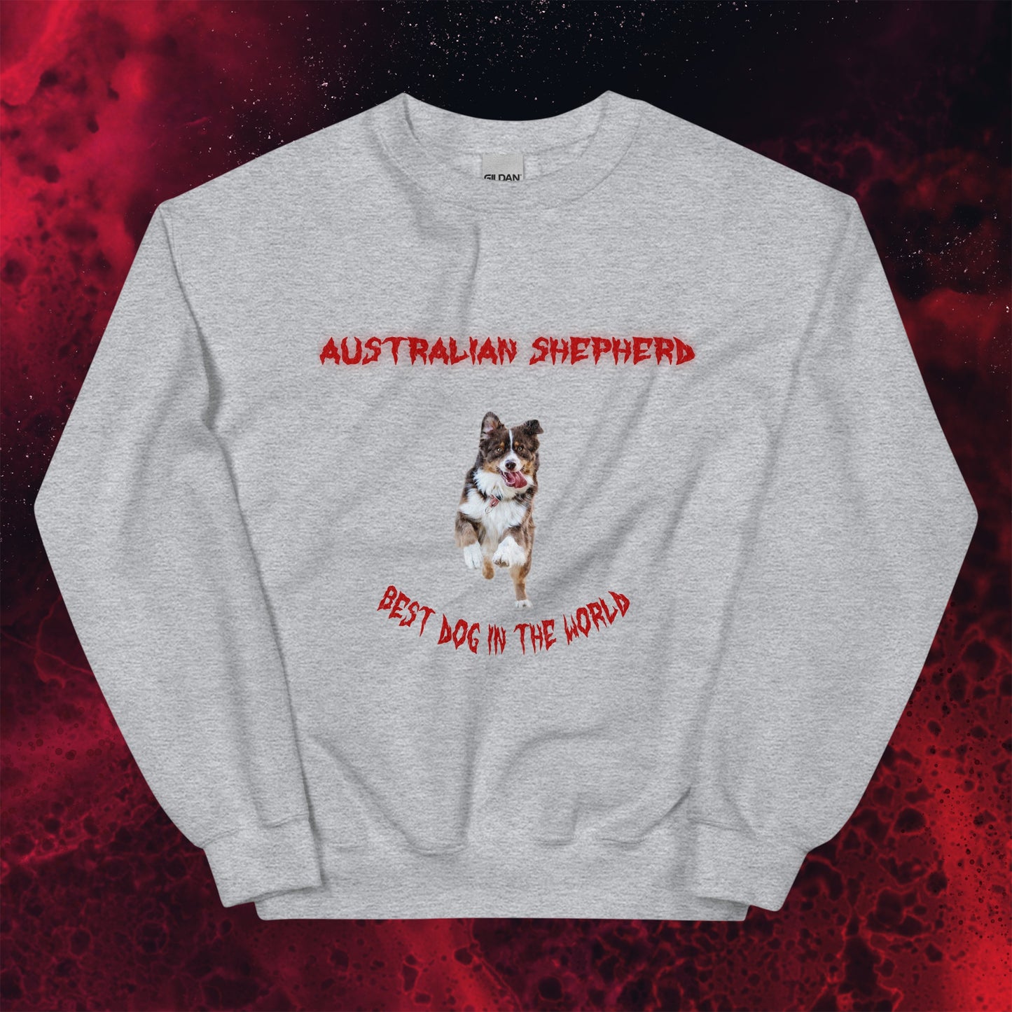 Red Hell Sweatshirt for Men Gift For Women and Dog Lover