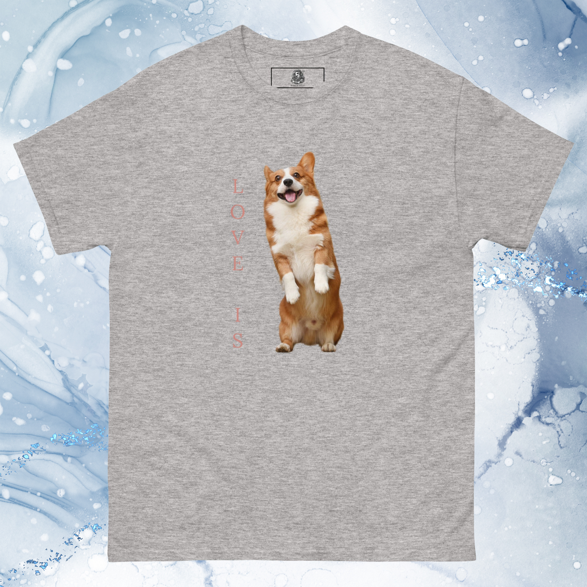 Love Is T-Shirt for Men Gift For Women and Dog Lover