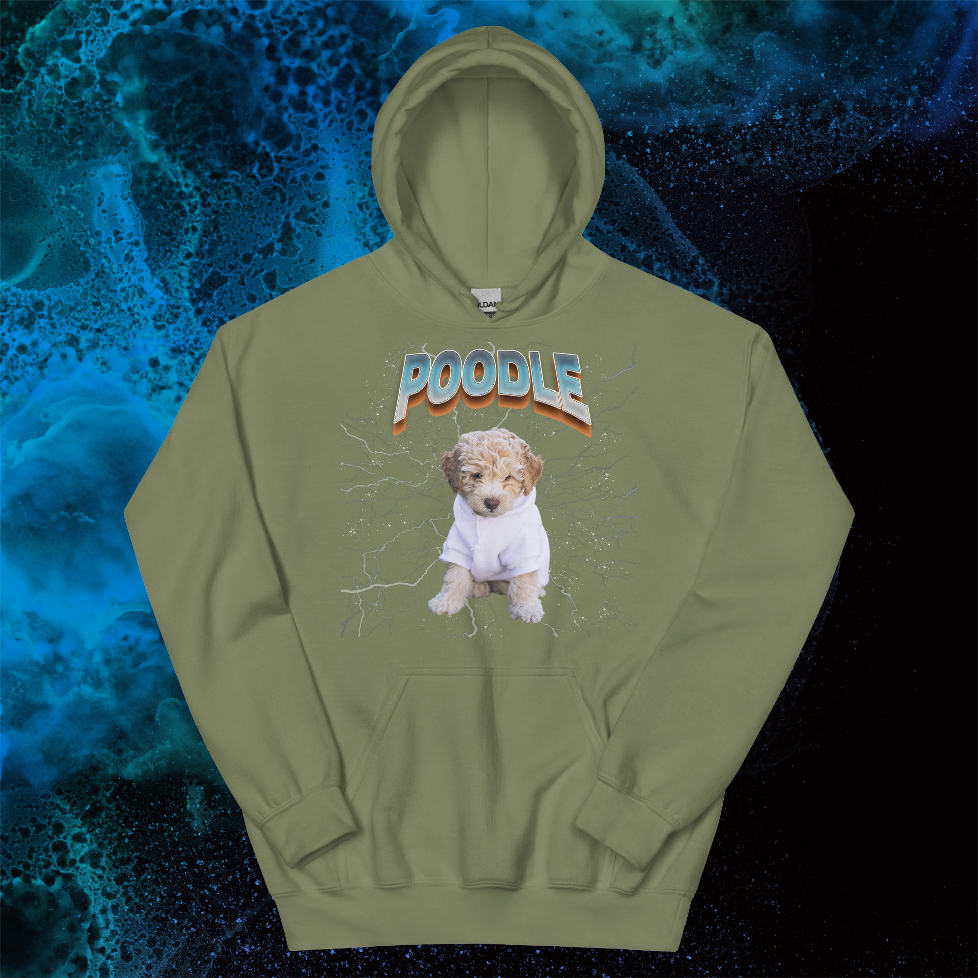 Lightning Hoodie for Men Gift For Women and Dog Lover