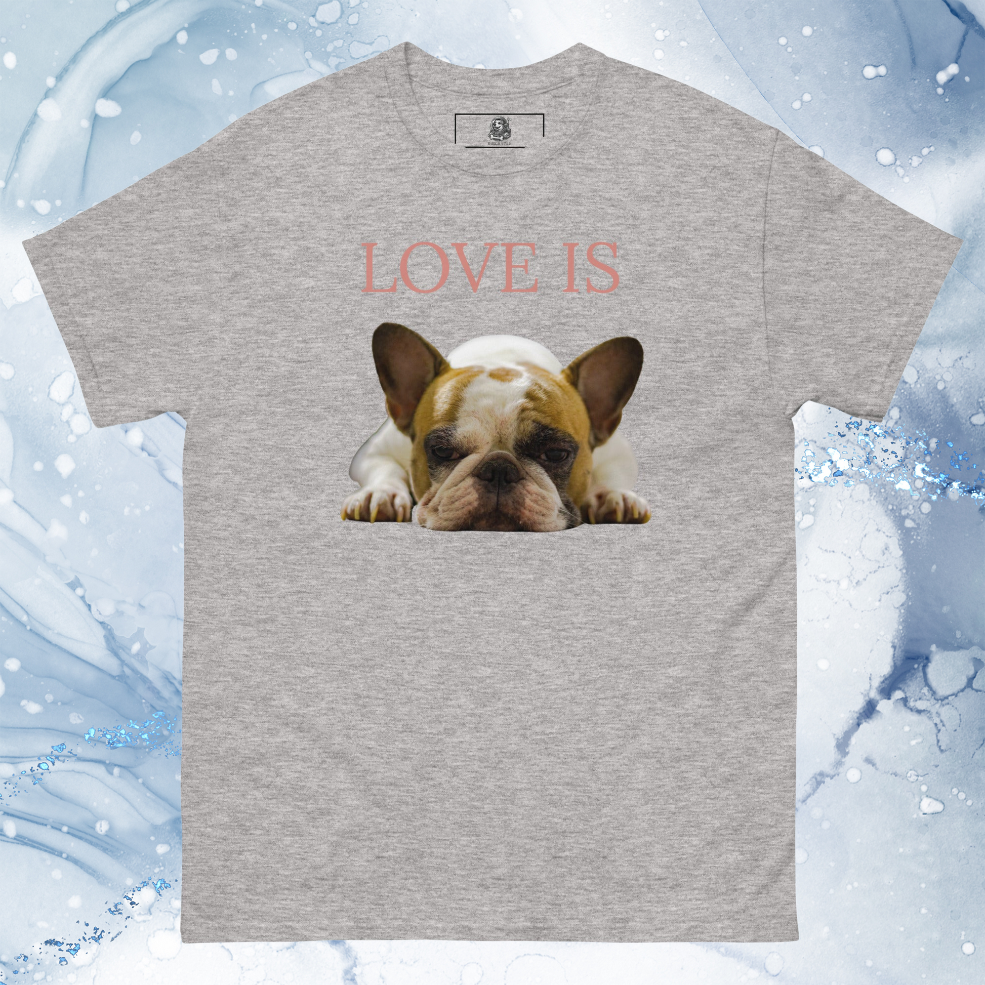 Love Is T-Shirt for Men Gift For Women and Dog Lover