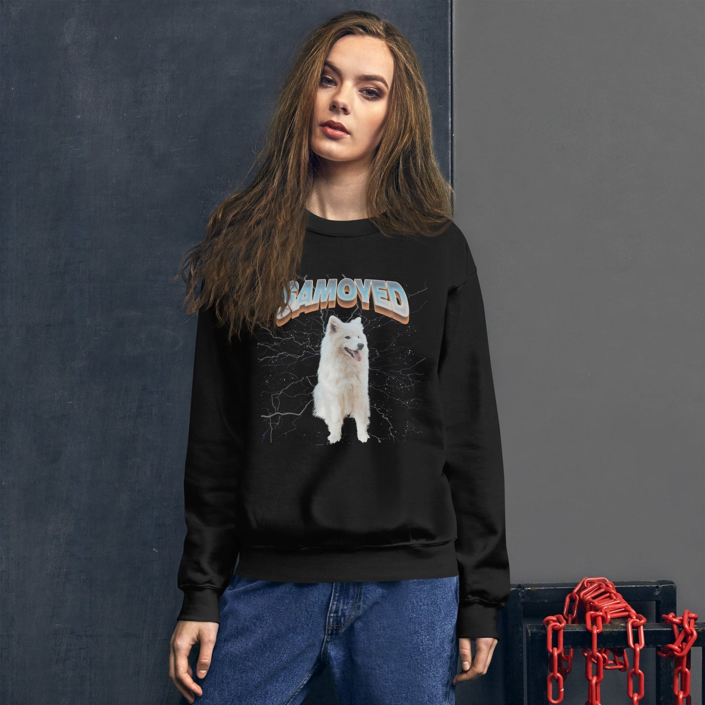 Lightning Sweatshirt for Men Gift For Women and Dog Lover