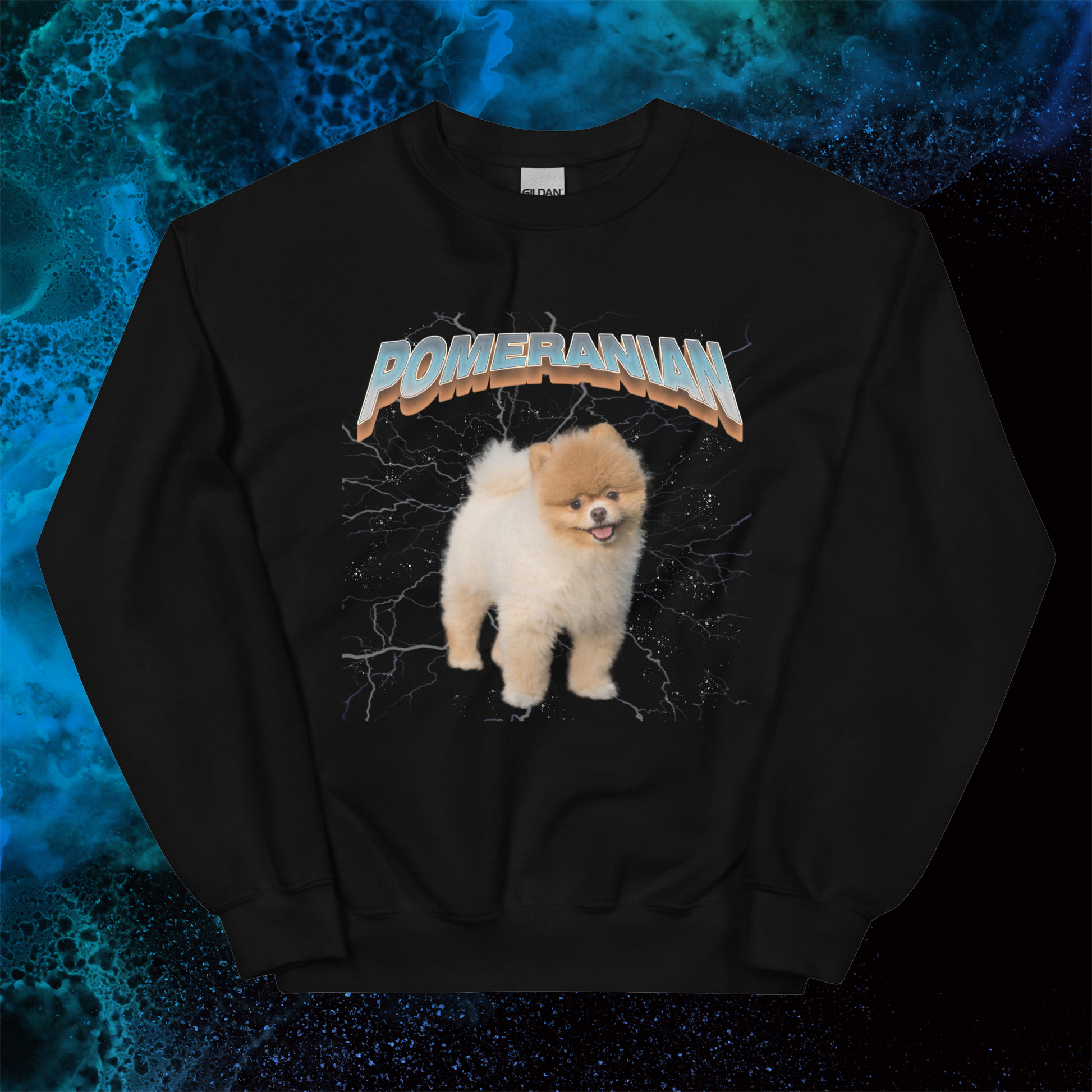 Lightning Sweatshirt for Men Gift For Women and Dog Lover