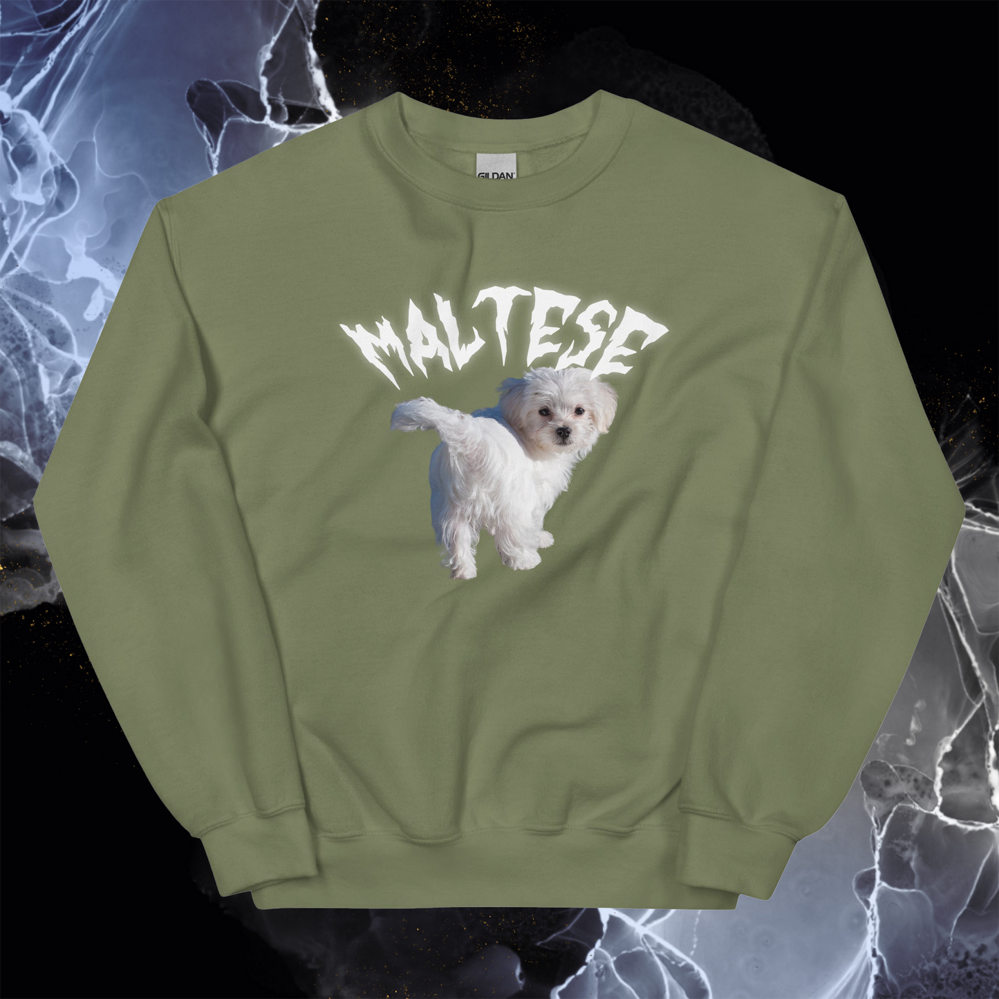 White Hell Sweatshirt for Men Gift For Women and Dog Lover