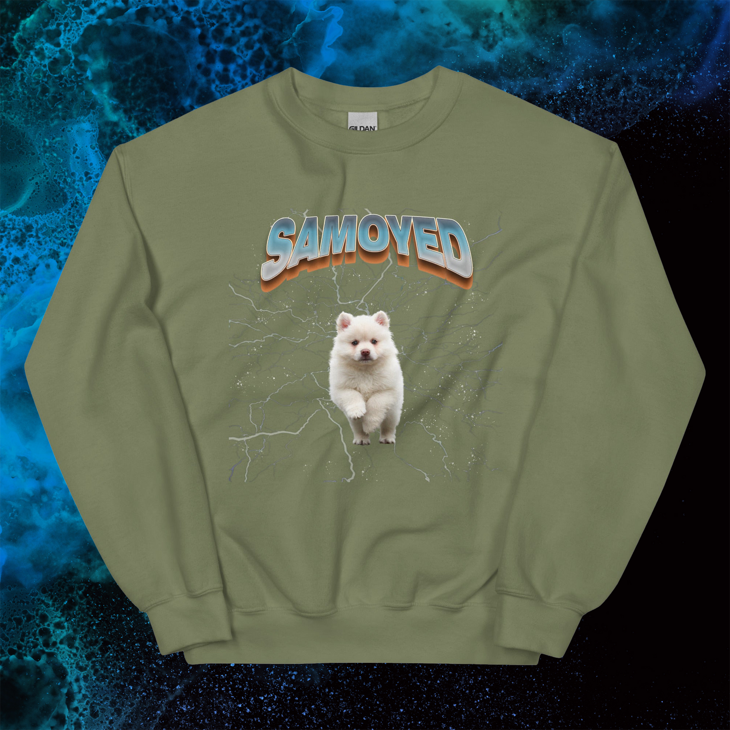 Lightning Sweatshirt for Men Gift For Women and Dog Lover