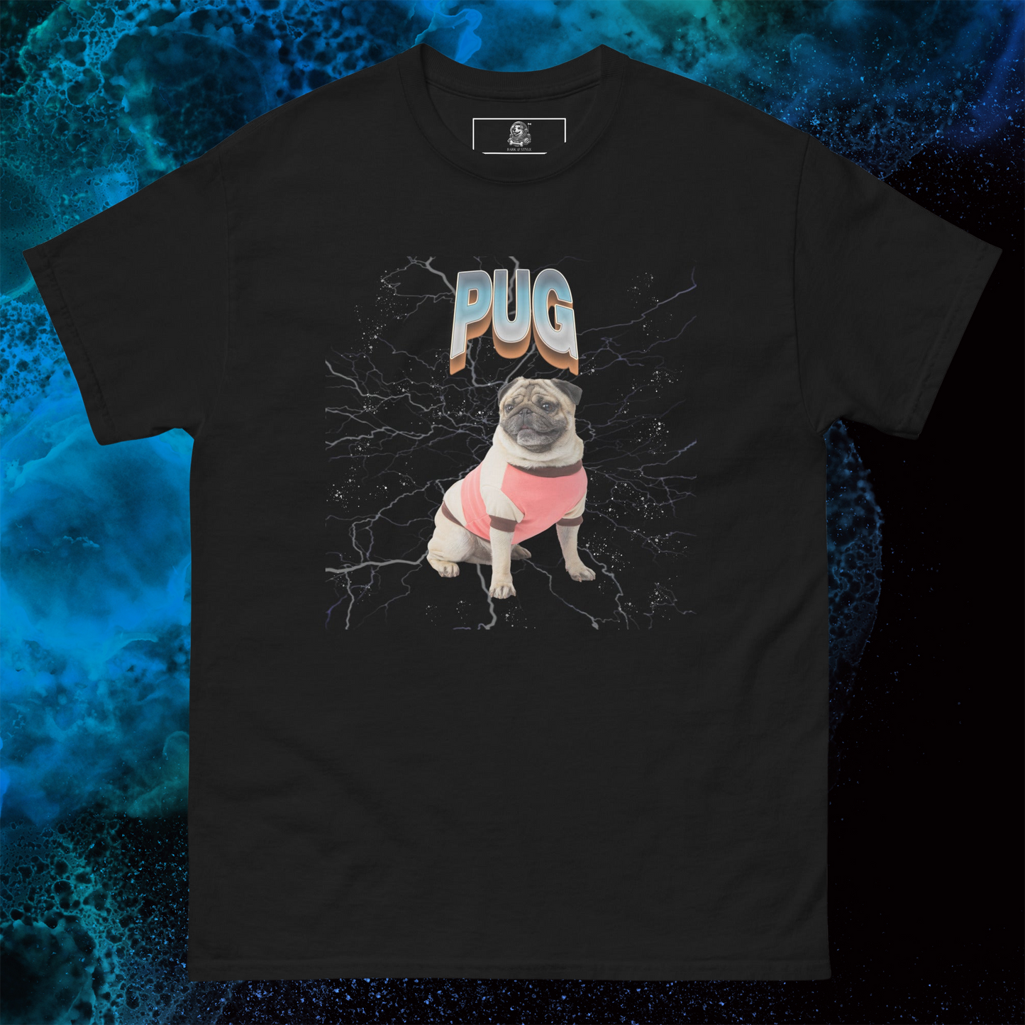 Lightning Pug T-Shirt