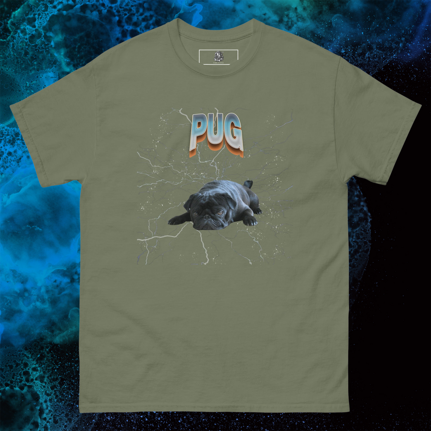 Lightning Pug T-Shirt