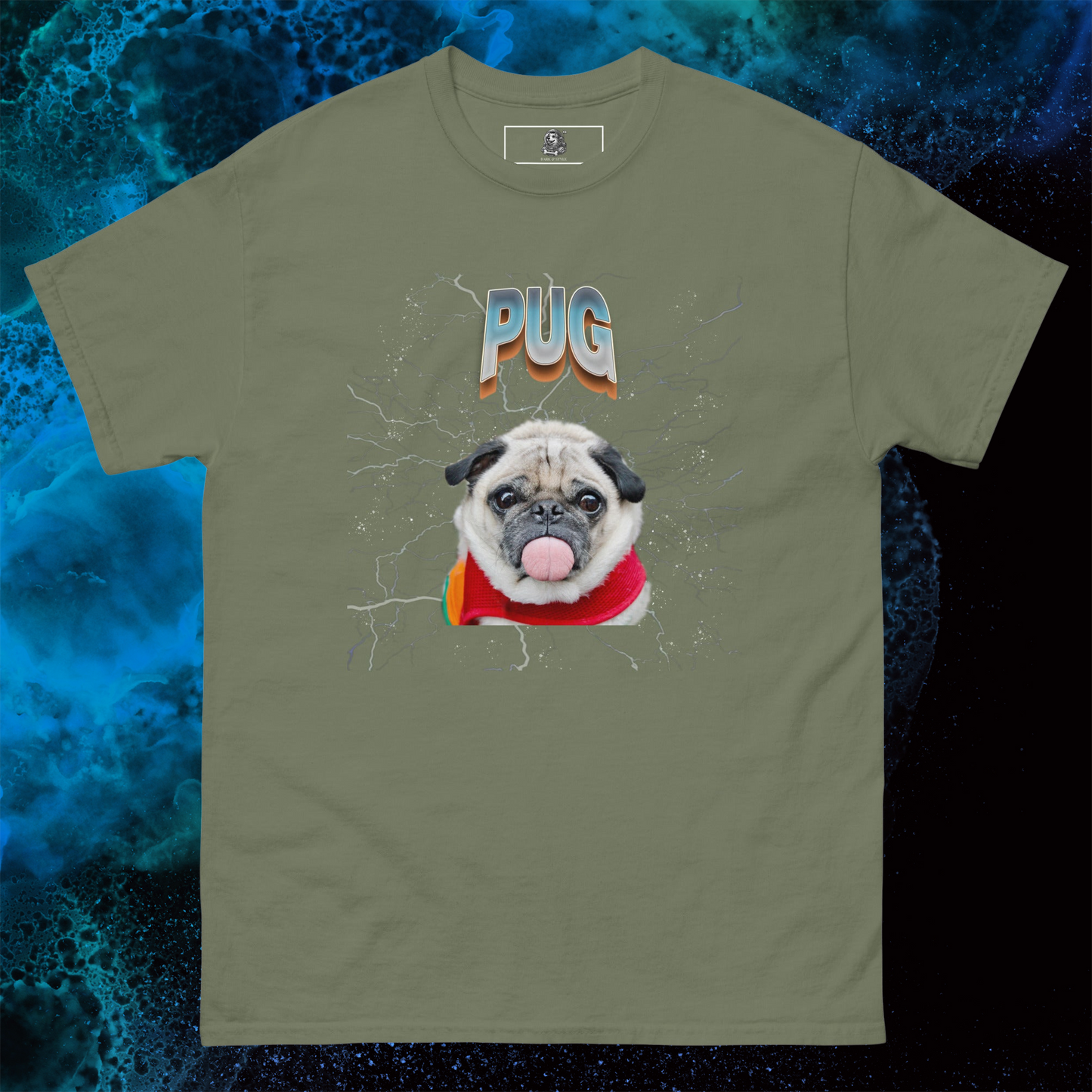 Lightning Pug T-Shirt