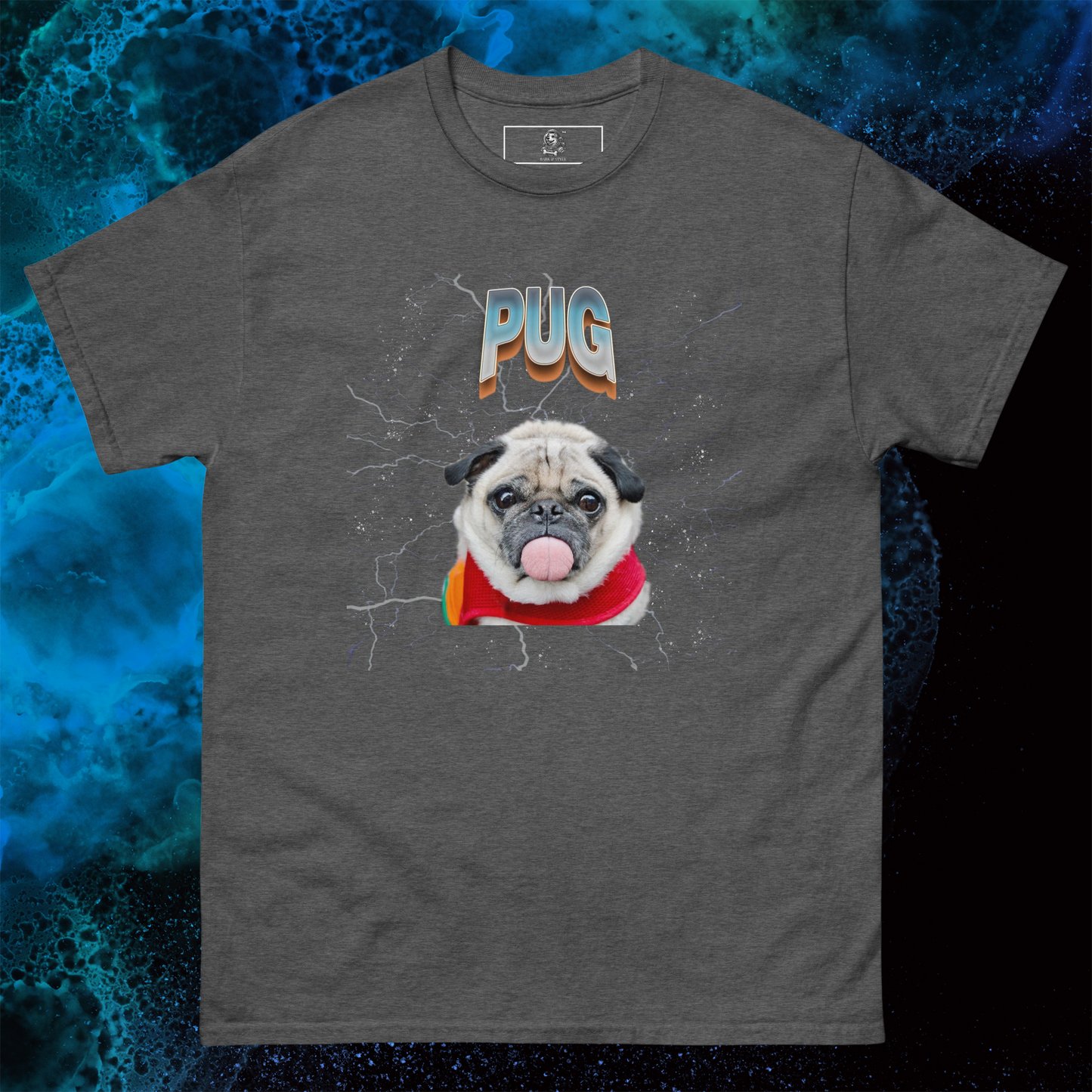 Lightning Pug T-Shirt