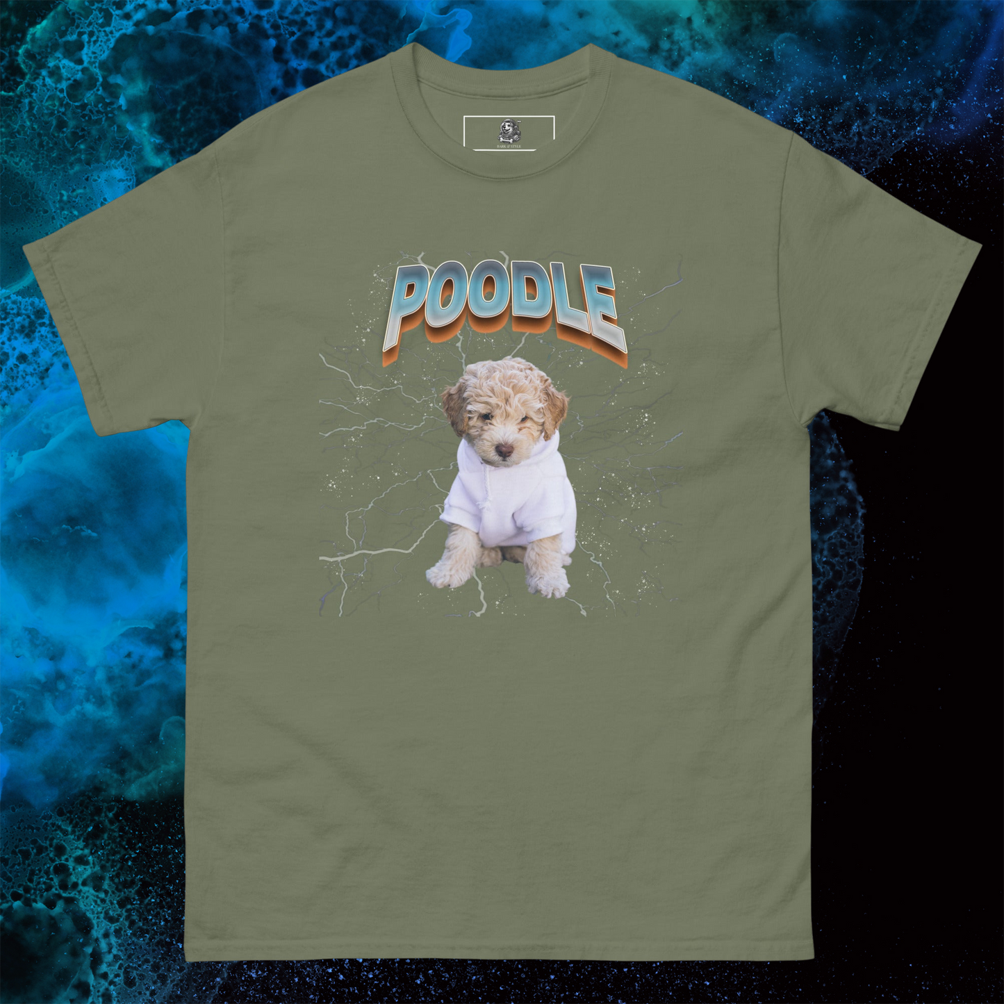 Lightning Standart Poodle T-Shirt