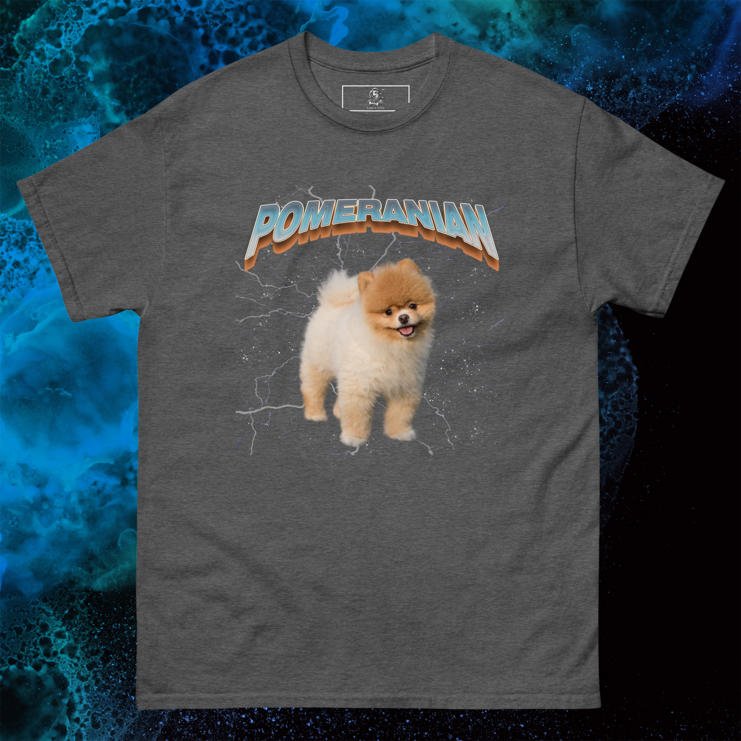 Lightning Pomeranian T-Shirt