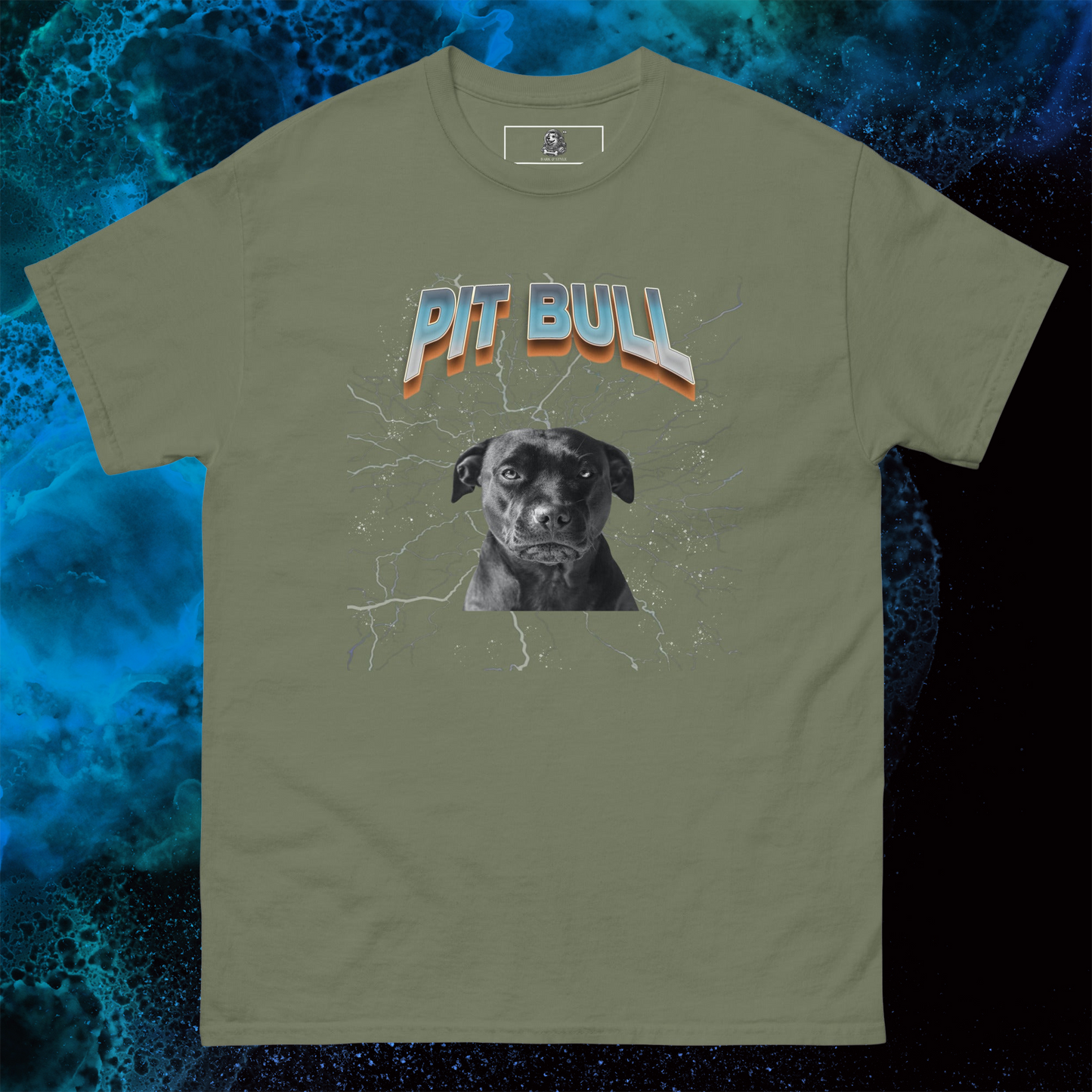 Lightning American Pit Bull Terrier T-Shirt