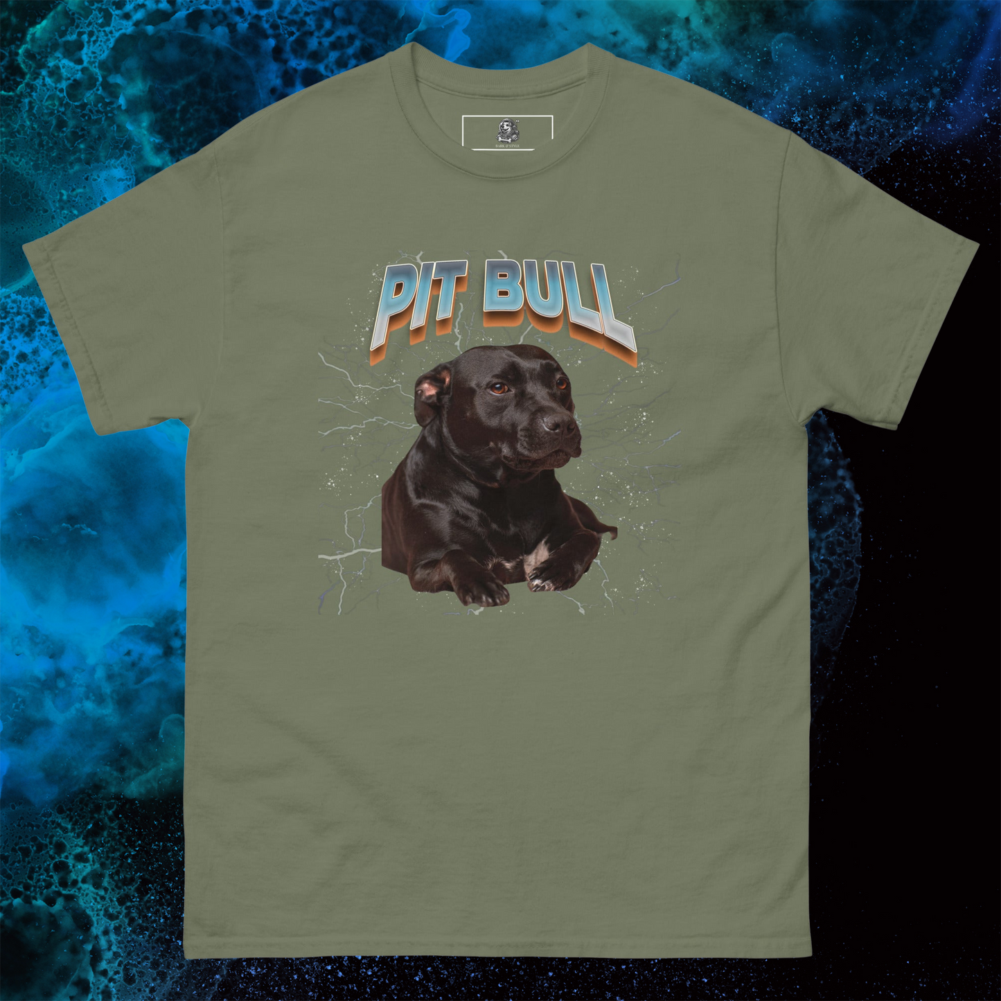 Lightning American Pit Bull Terrier T-Shirt