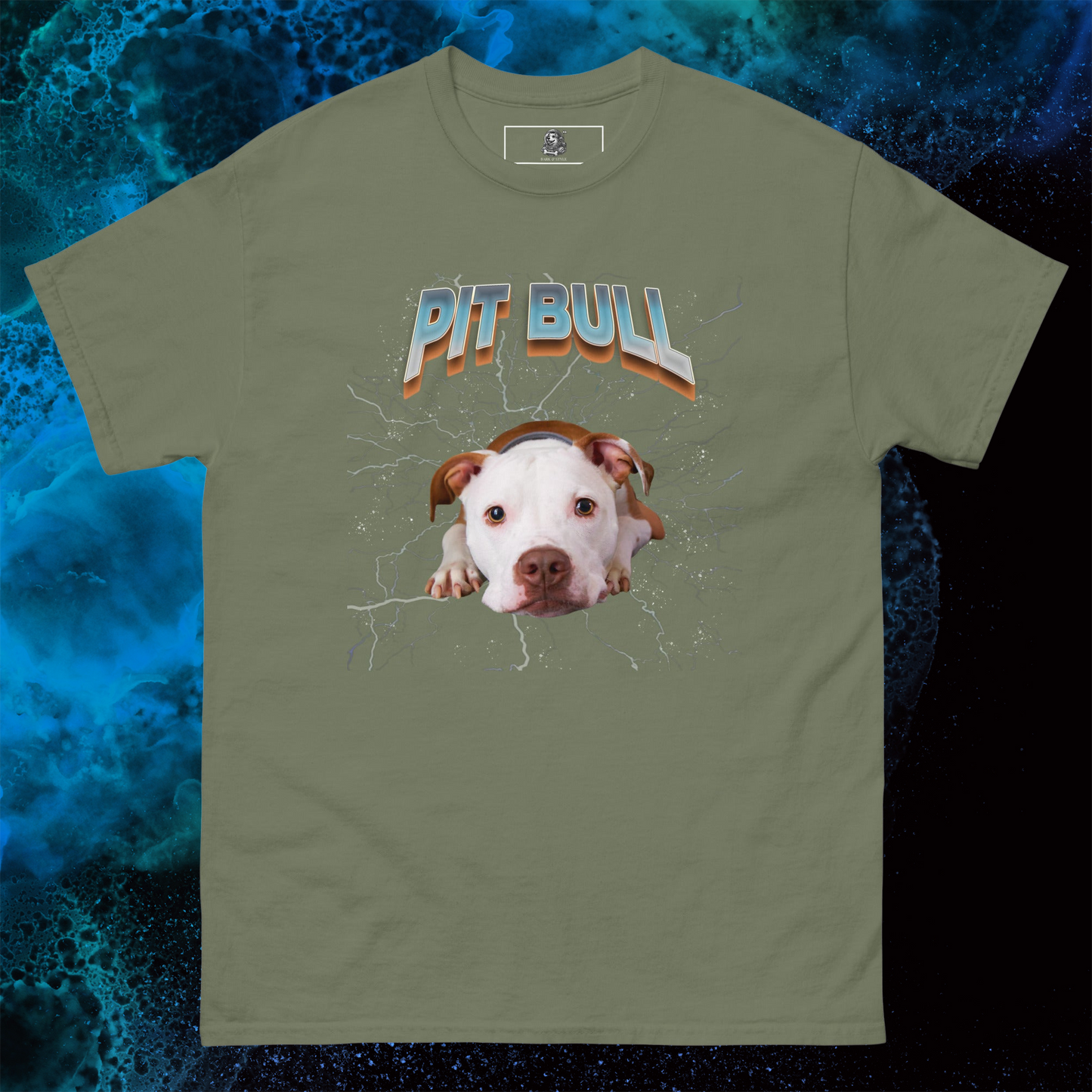 Lightning American Pit Bull Terrier T-Shirt