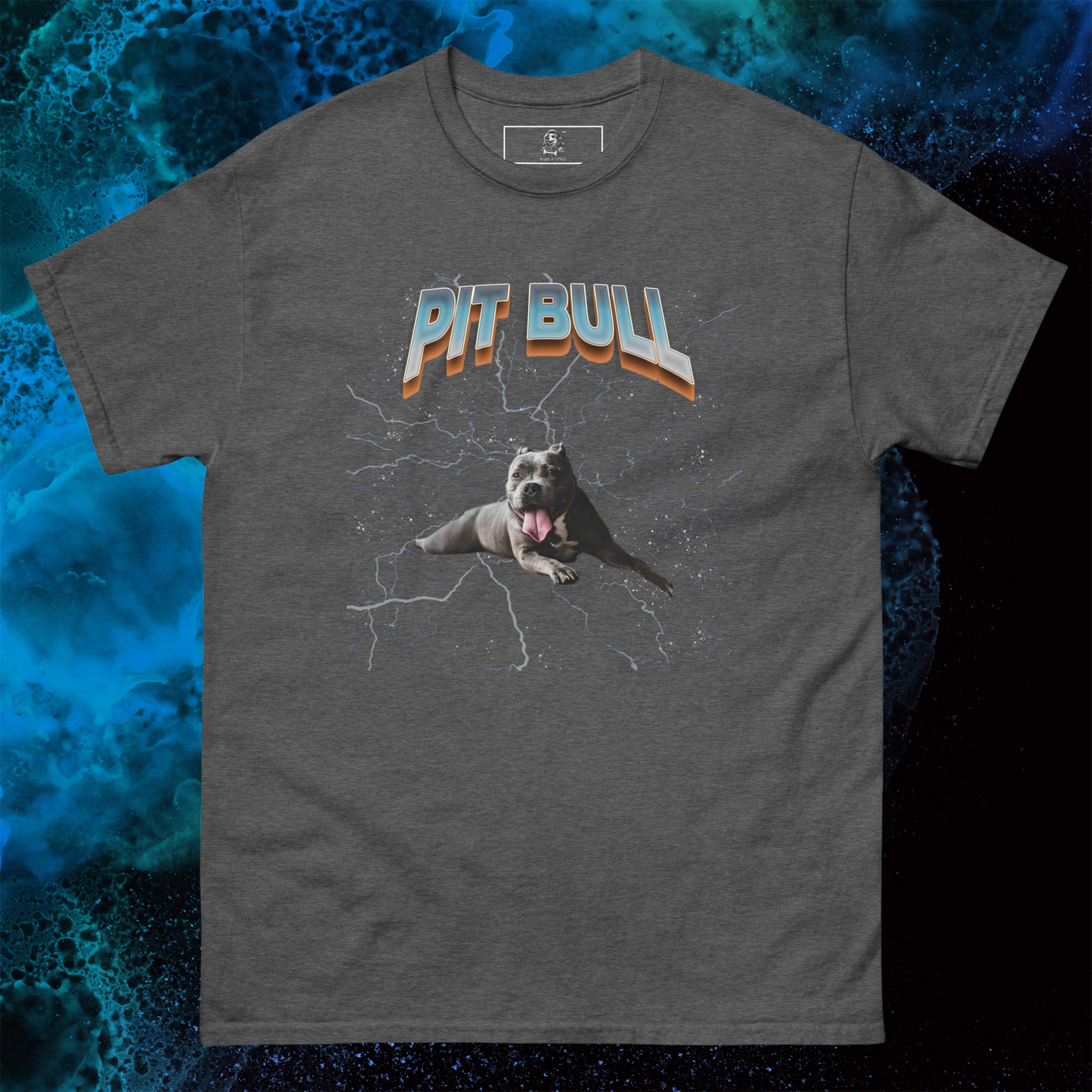 Lightning American Pit Bull Terrier T-Shirt