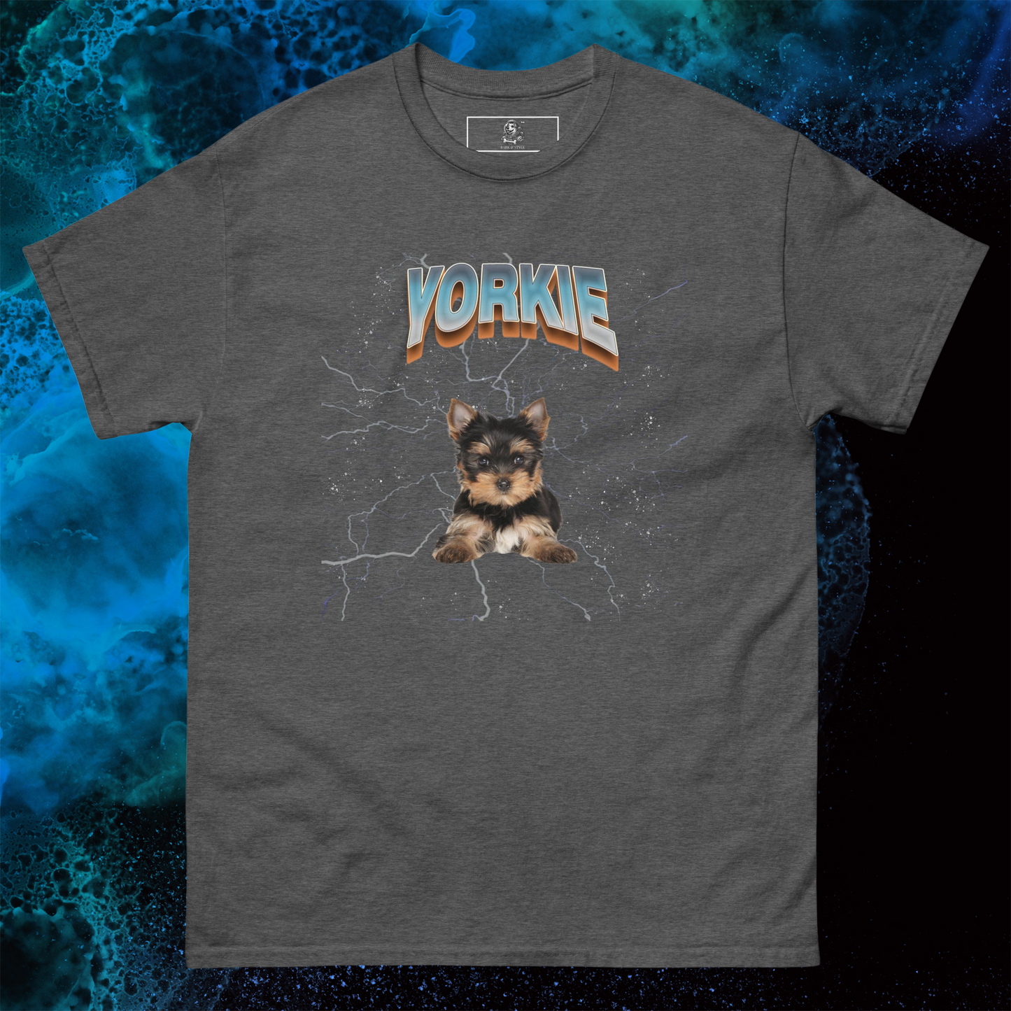 Lightning Yorkie T-Shirt