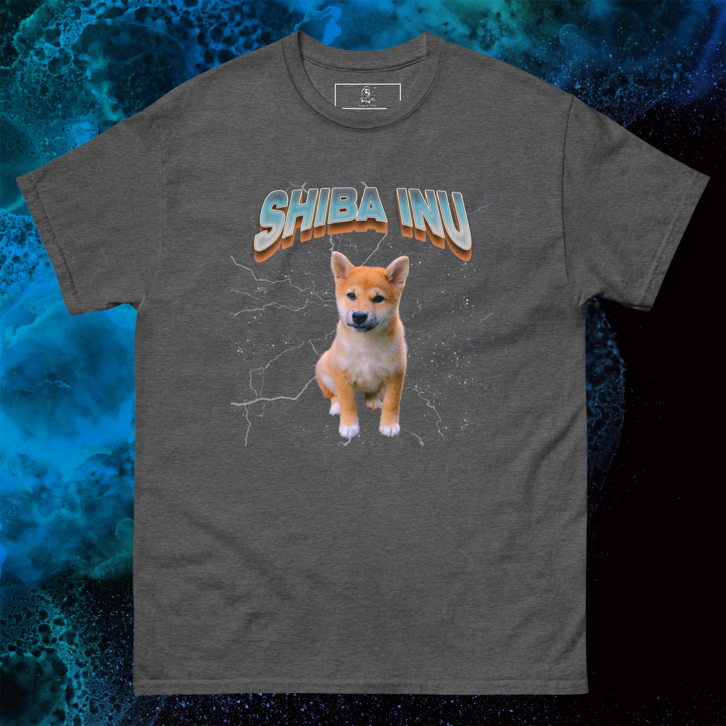 Lightning Shiba Inu T-Shirt