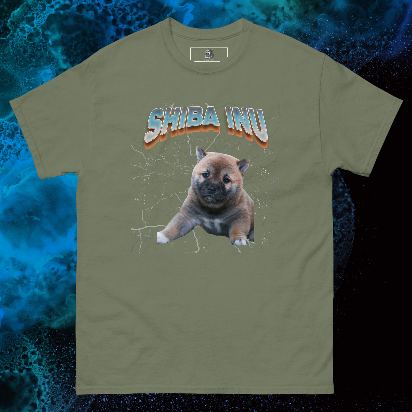 Lightning Shiba Inu T-Shirt