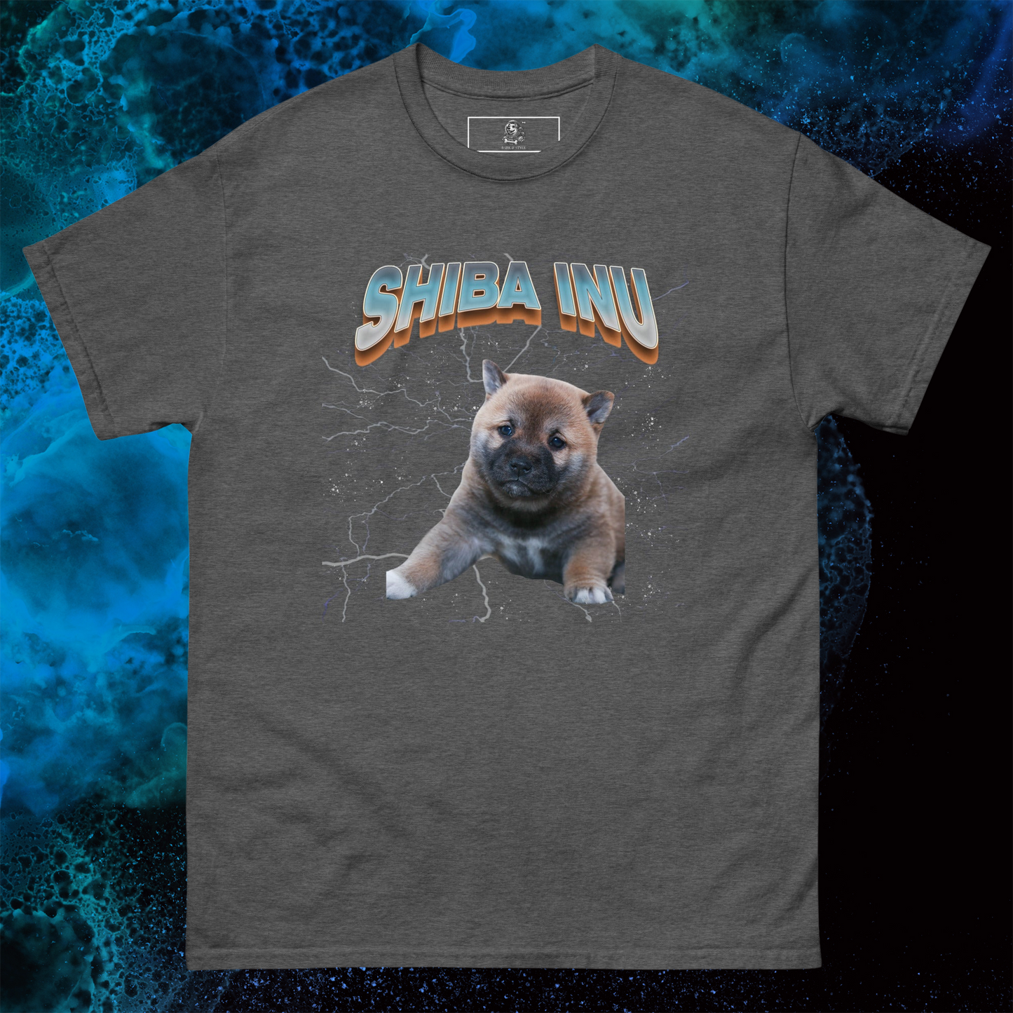 Lightning Shiba Inu T-Shirt