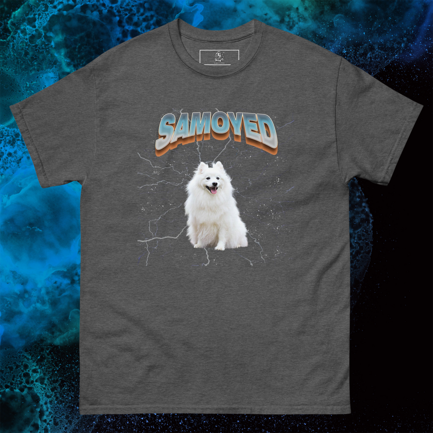 Lightning Samoyed T-Shirt