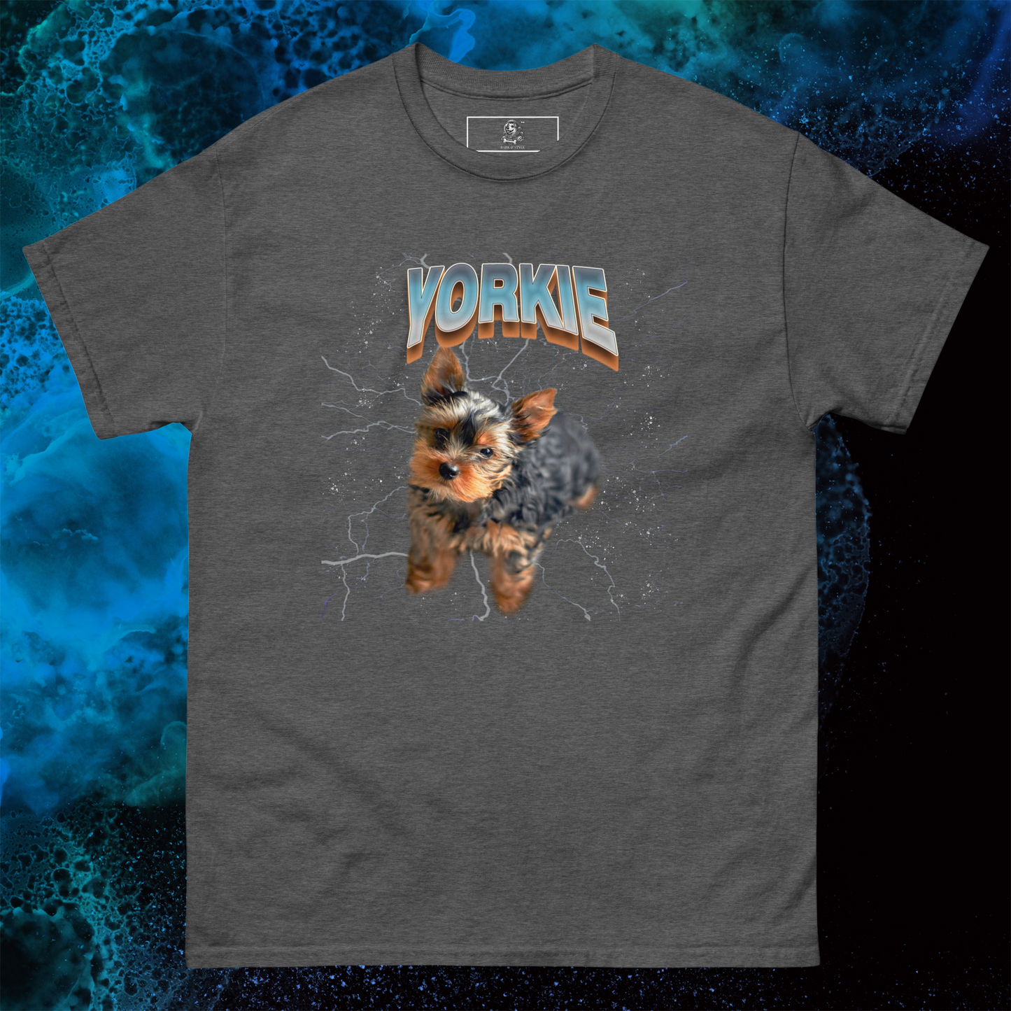 Lightning Yorkie T-Shirt