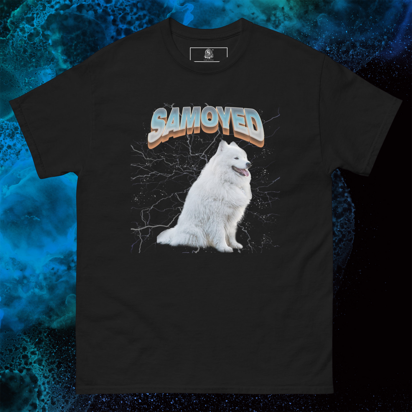 Lightning Samoyed T-Shirt