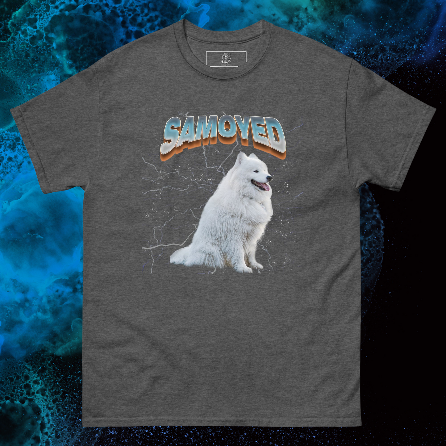 Lightning Samoyed T-Shirt