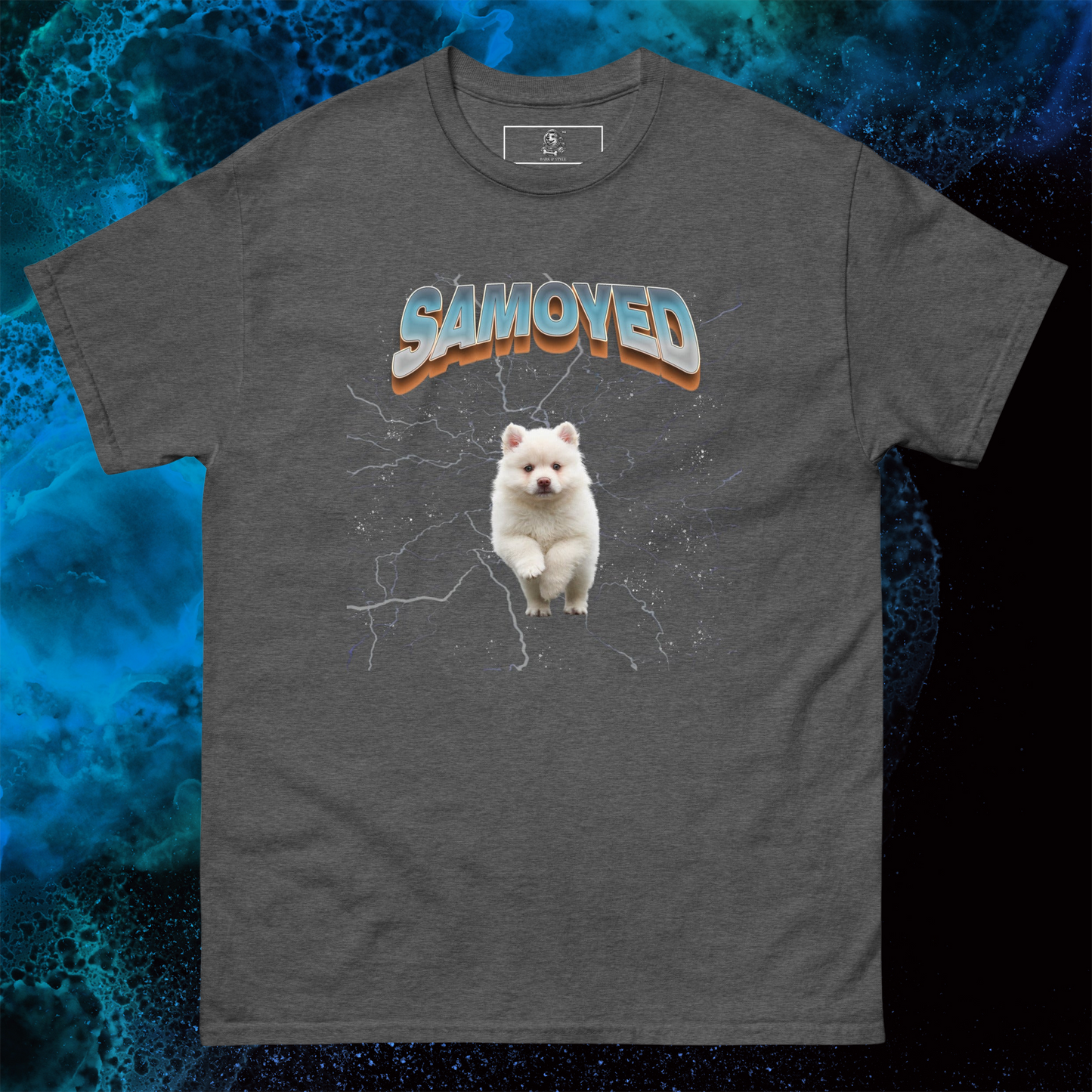 Lightning Samoyed T-Shirt