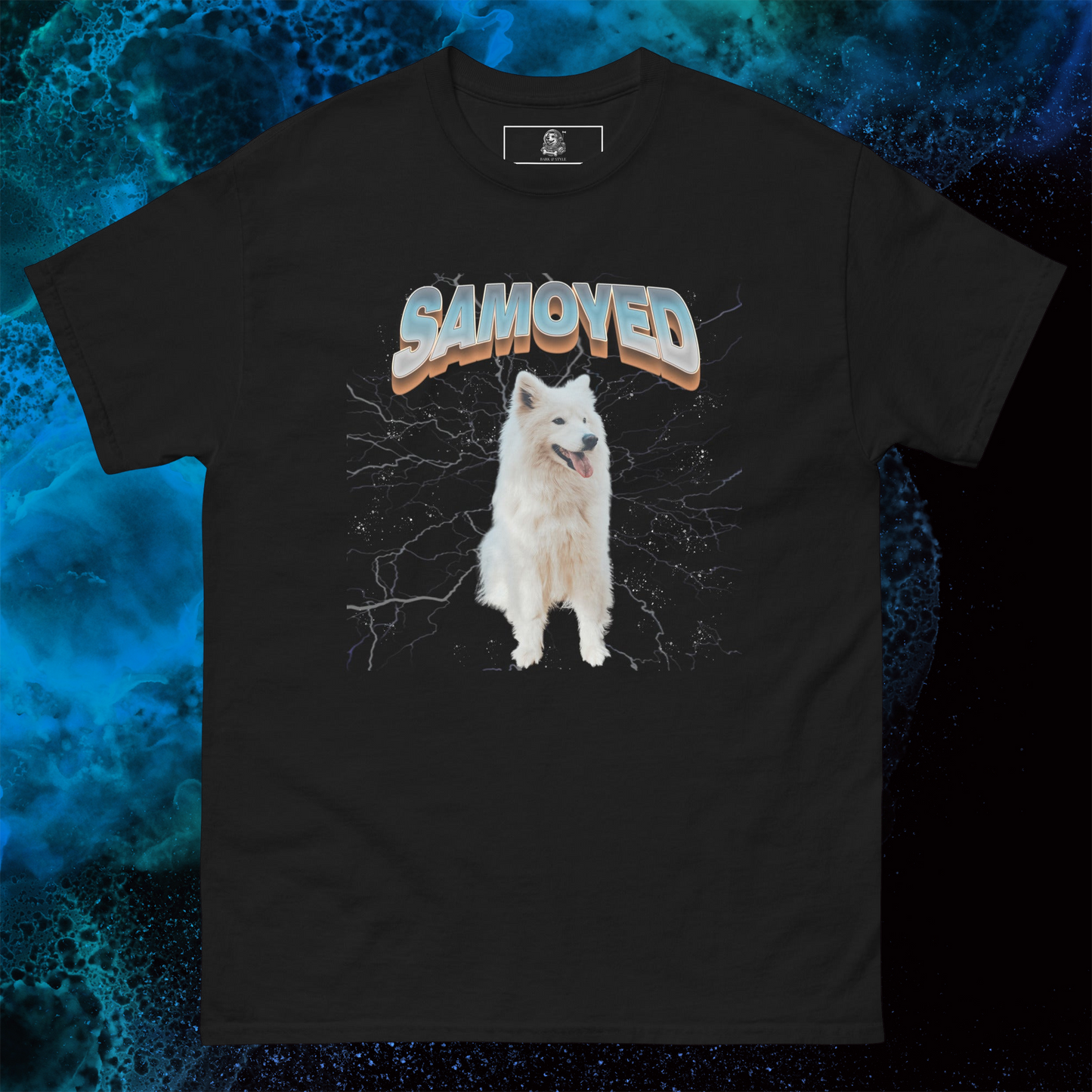 Lightning Samoyed T-Shirt