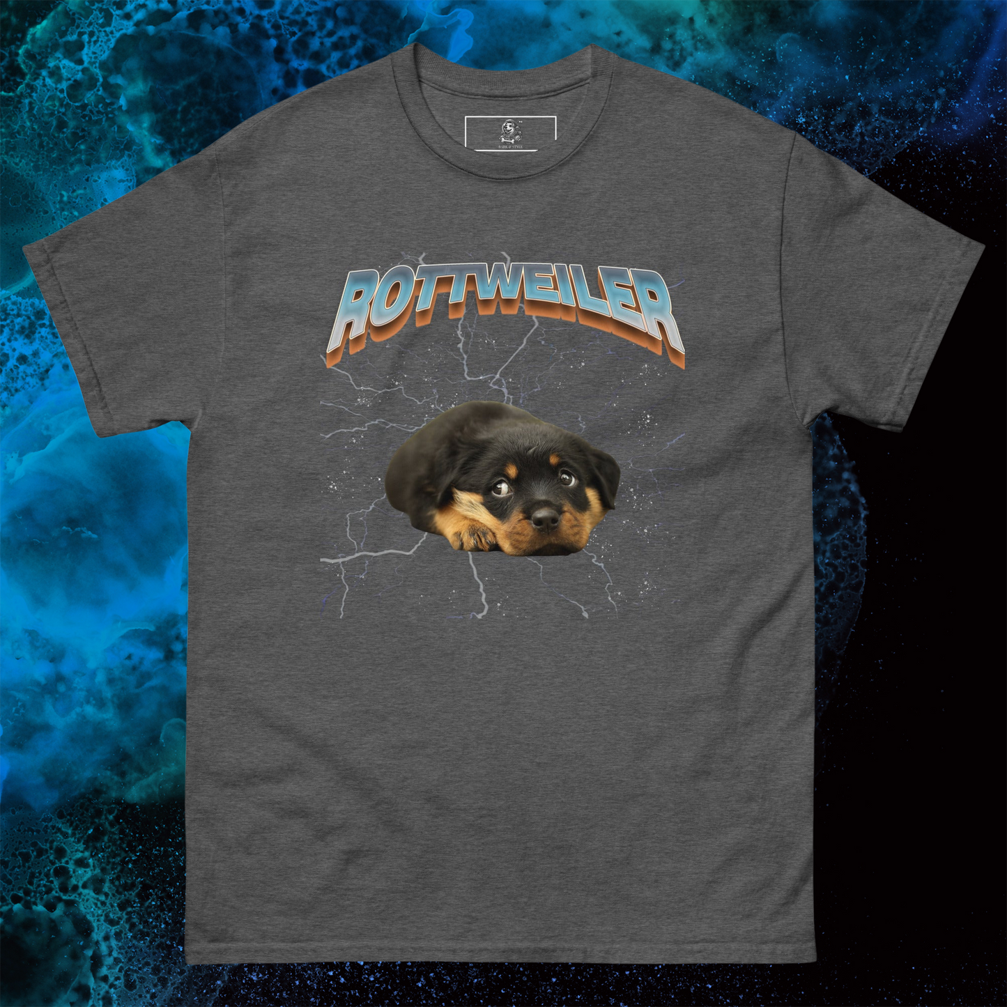 Lightning Rottweiler T-Shirt