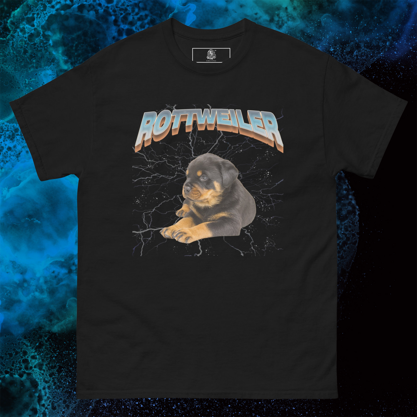 Lightning Rottweiler T-Shirt