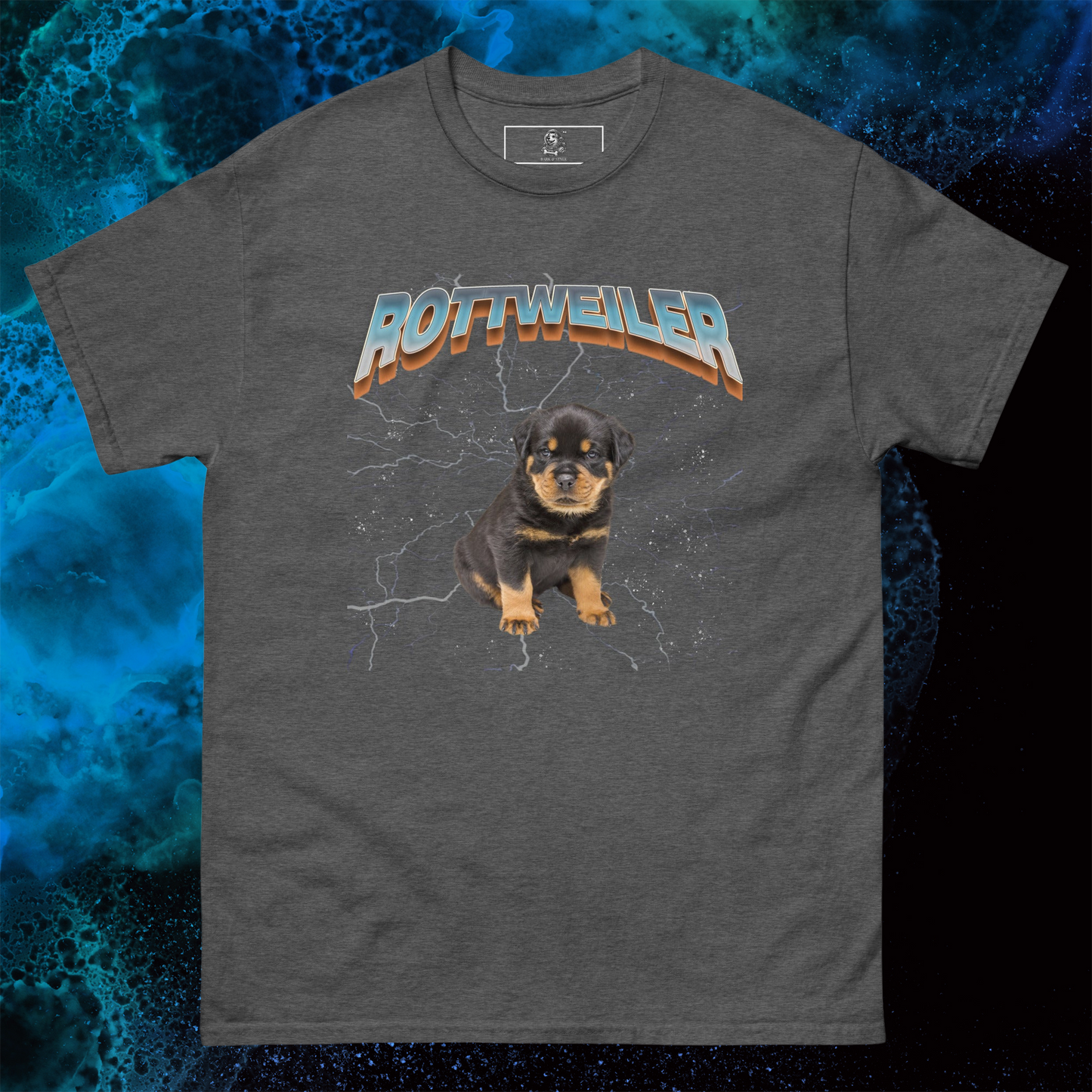 Lightning Rottweiler T-Shirt