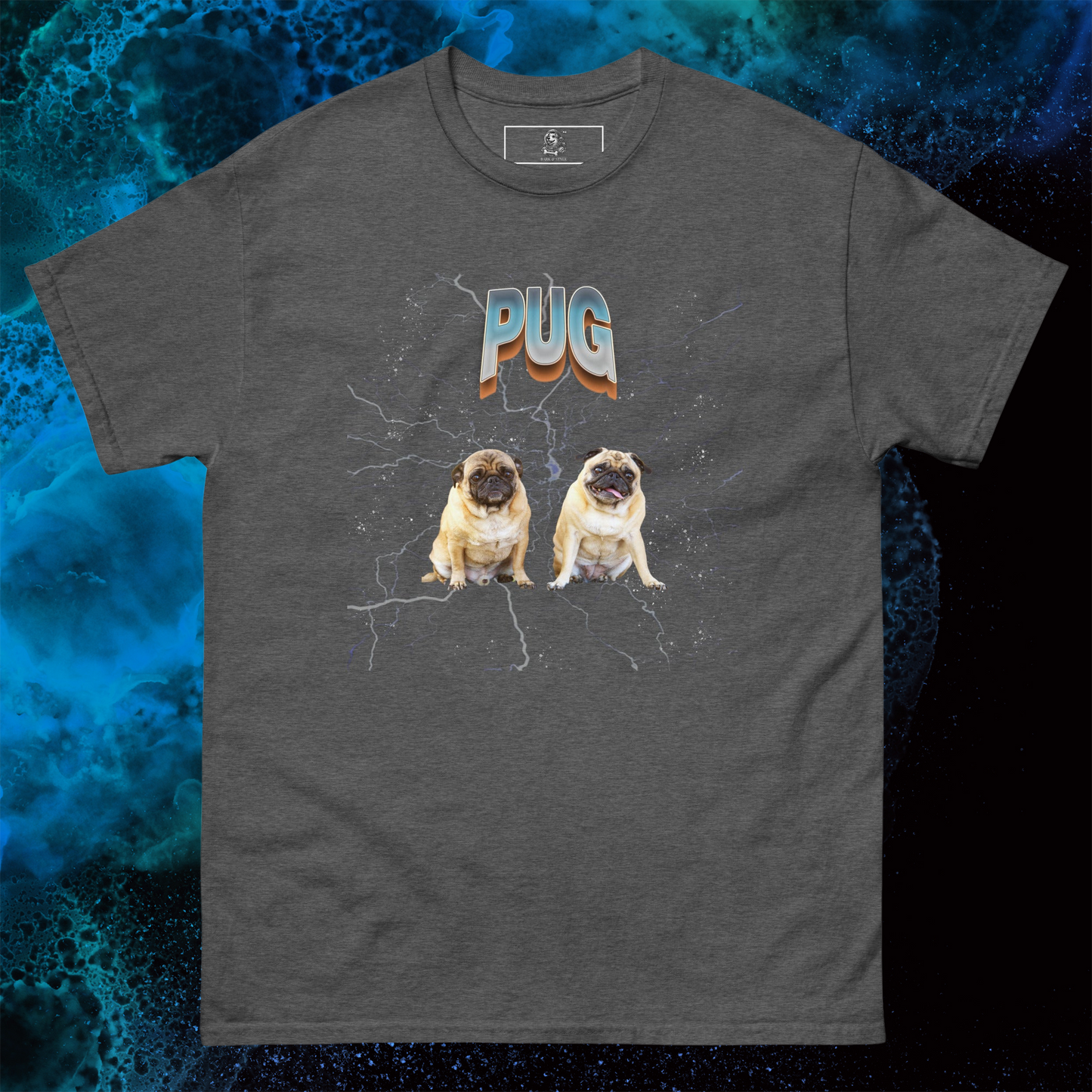 Lightning Pug T-Shirt