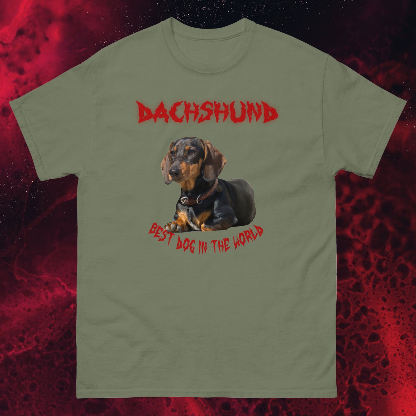 Red Hell Dachshund T-Shirt